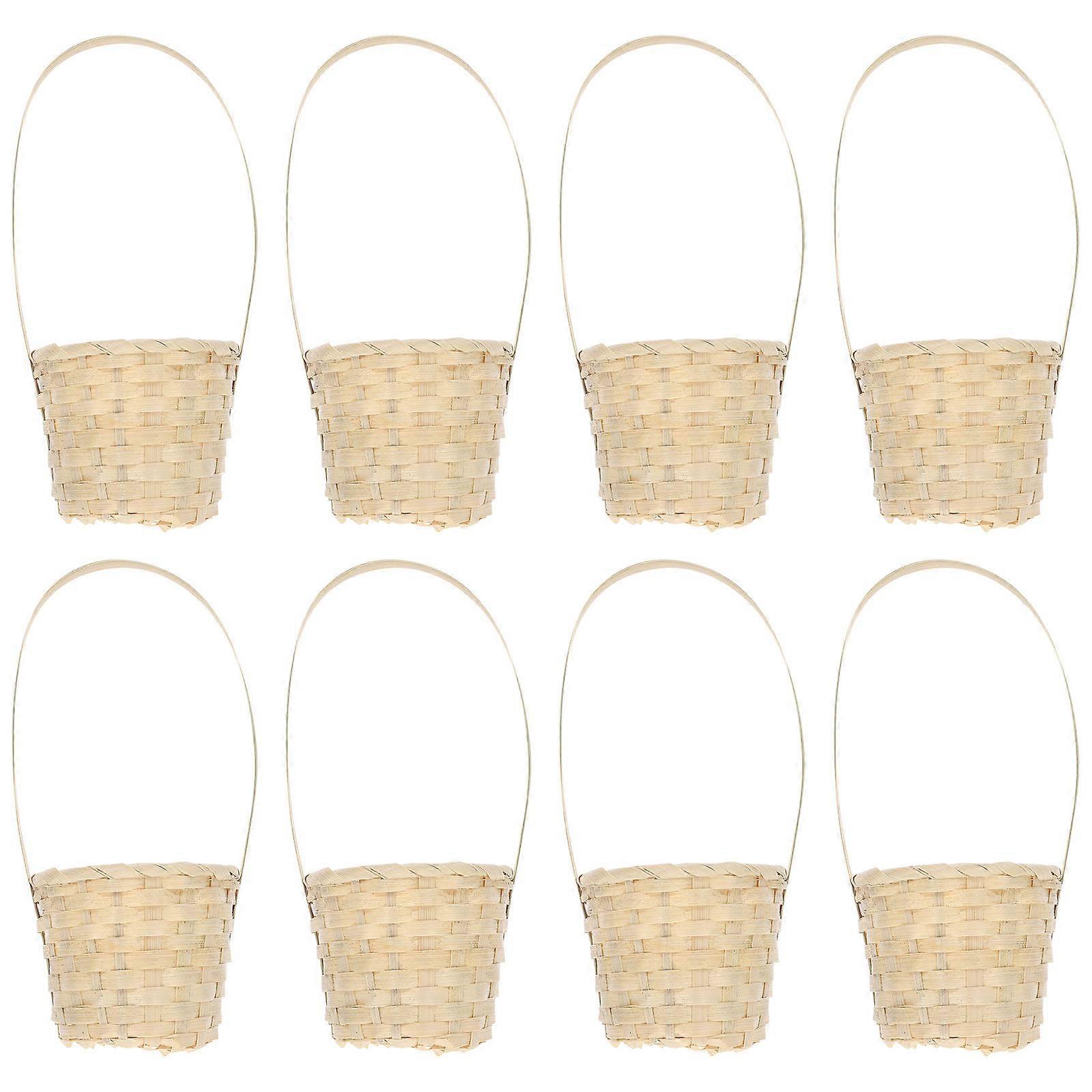 Handmade Wicker Container, Outdoor Storage Solution for Snacks and Decor