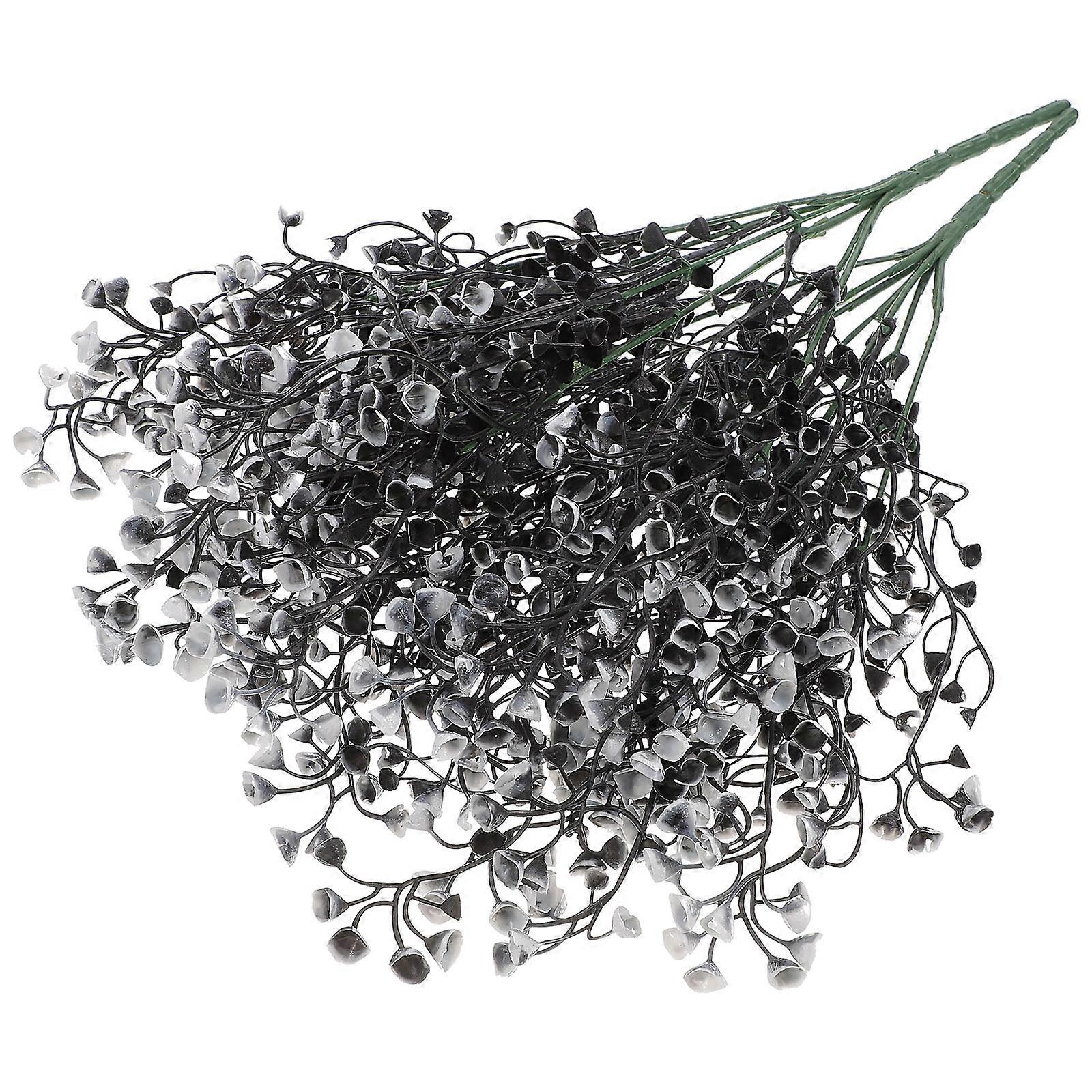 Desk Friendly Artificial Flower Set, Adds Freshness to Workspace Environments