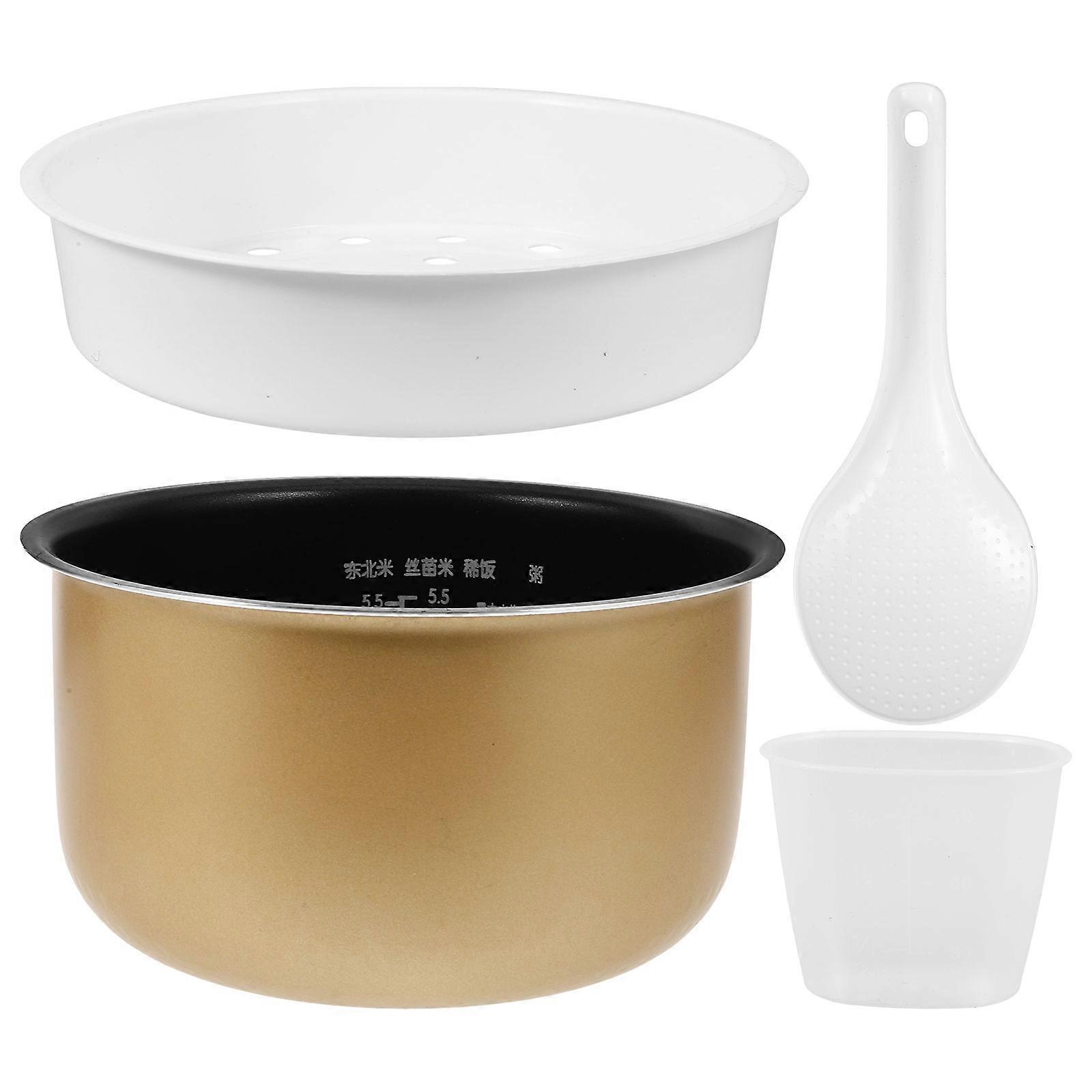 Stainless Steel Inner Pot for Rice Cookers, Designed for Efficiency