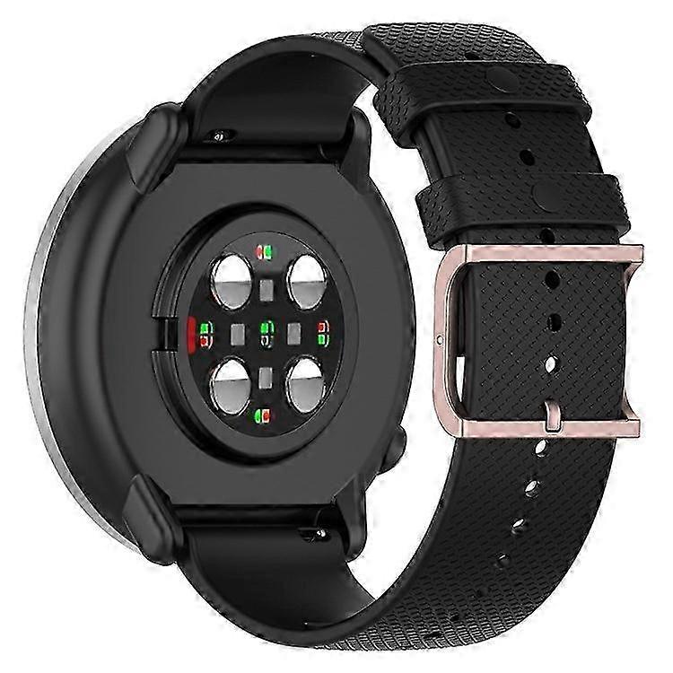 Polar Ignite/Ignite2/Unite/Pacer Silicone Watch Band 20mm Replacement Strap with Dots Design & Square Buckle