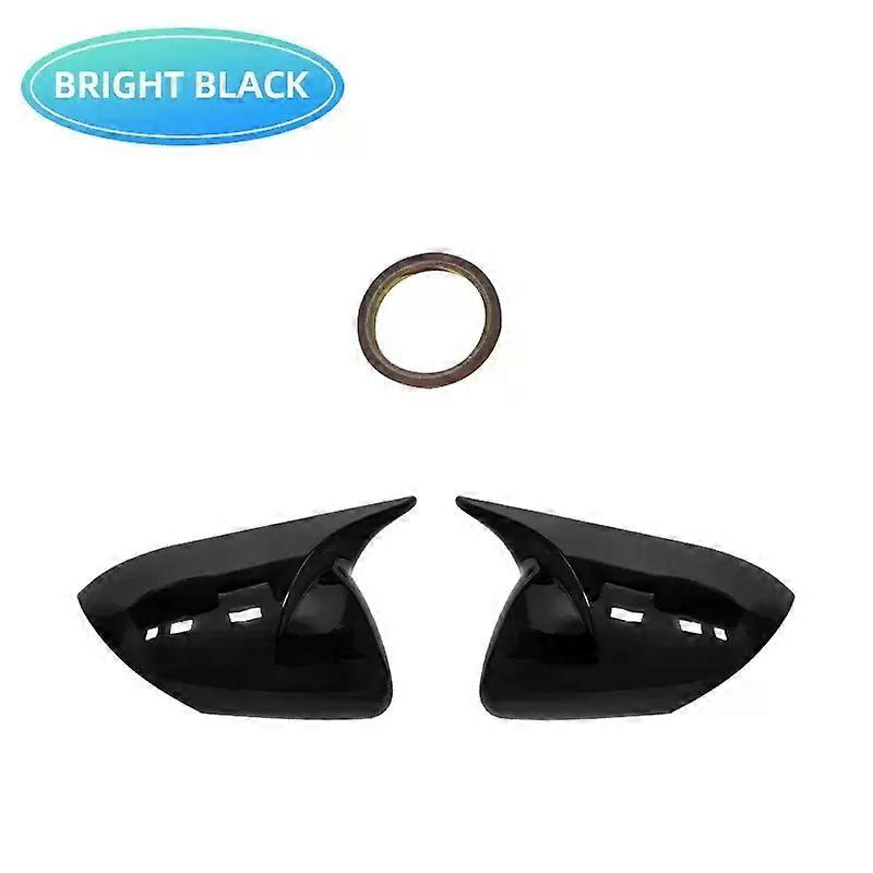 con 2Pcs Car/Auto External Mirror Cap Shell Housing Wing Mirror Cover For Mazda 3 Axela BL 2.0 2009 2010 2011 2012 2013 With Color