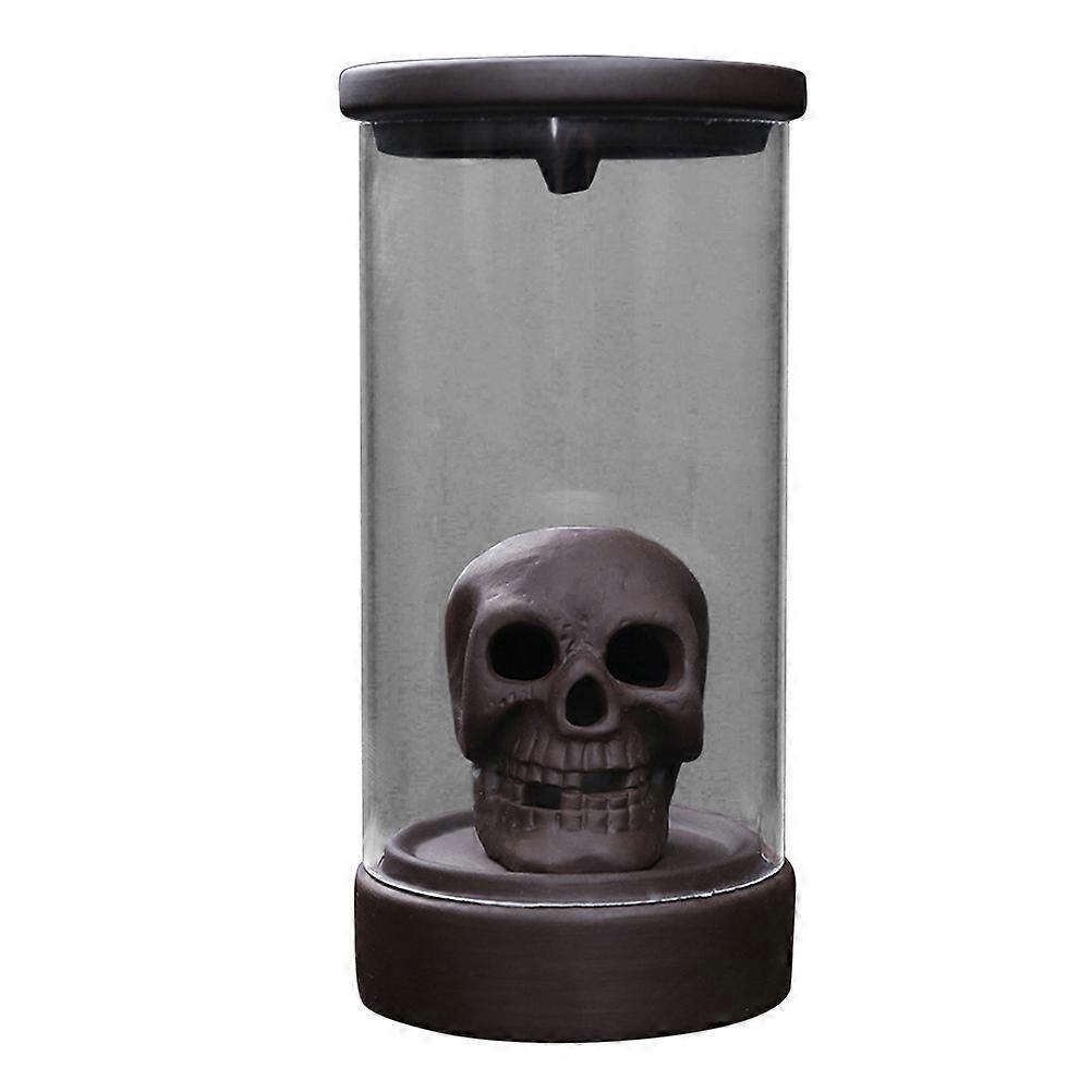 Skull Wax Burner Ceramic Aroma Burner Help Room 1Set