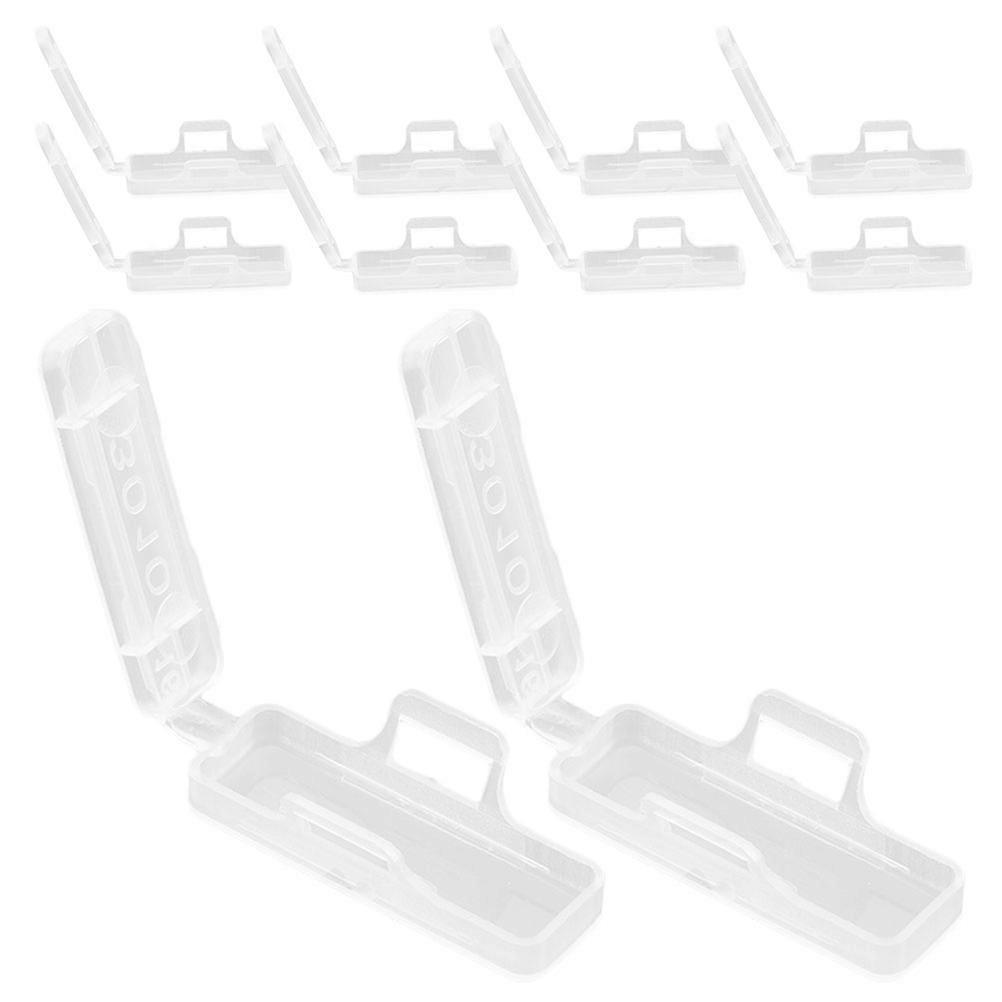 Plastic Cable Labels For Cables And Wires In Home Environments With Waterproof Name Holder 200Pcs