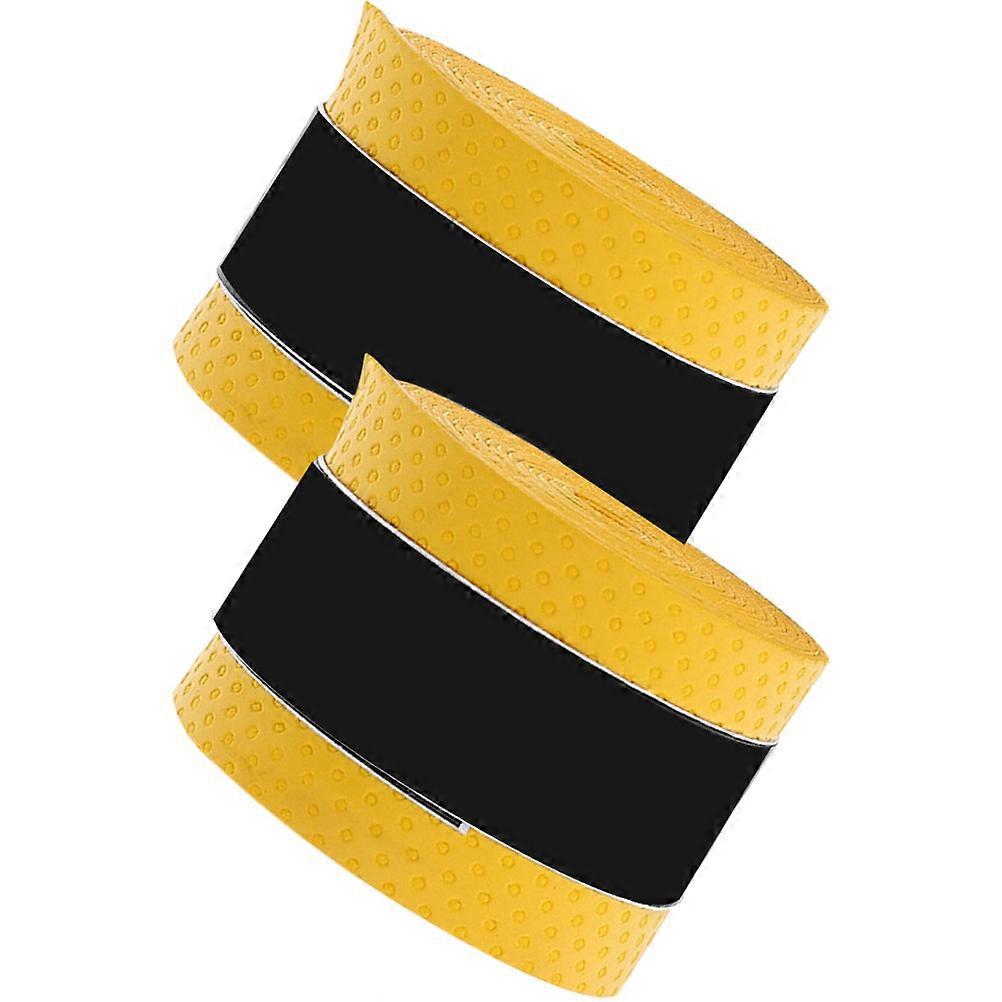Drumstick Accessory Non-Slip Tapes Absorbent Sweat Anti-Slip Shock-Resistant Water Viscous Pu 43.23x0.98in 2Pcs
