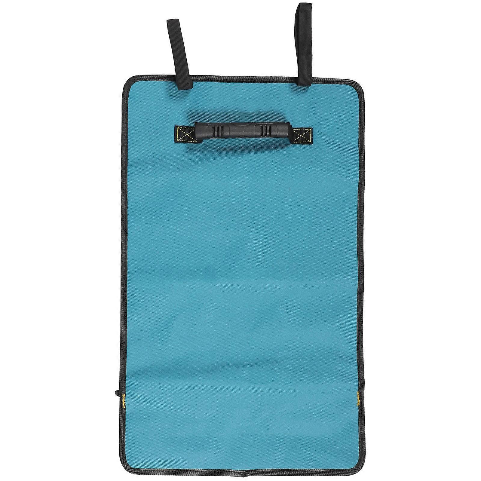 Electrician Tool Bag Tool Organizer Roll Sky-Blue 58x35cm Space-Saving Easy to Clean 1Set