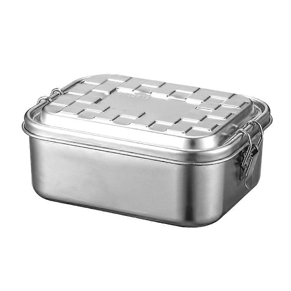 Adult Lunch Box Stainless Steel Bento Lunchbox Home Office School Picnic 1Pack