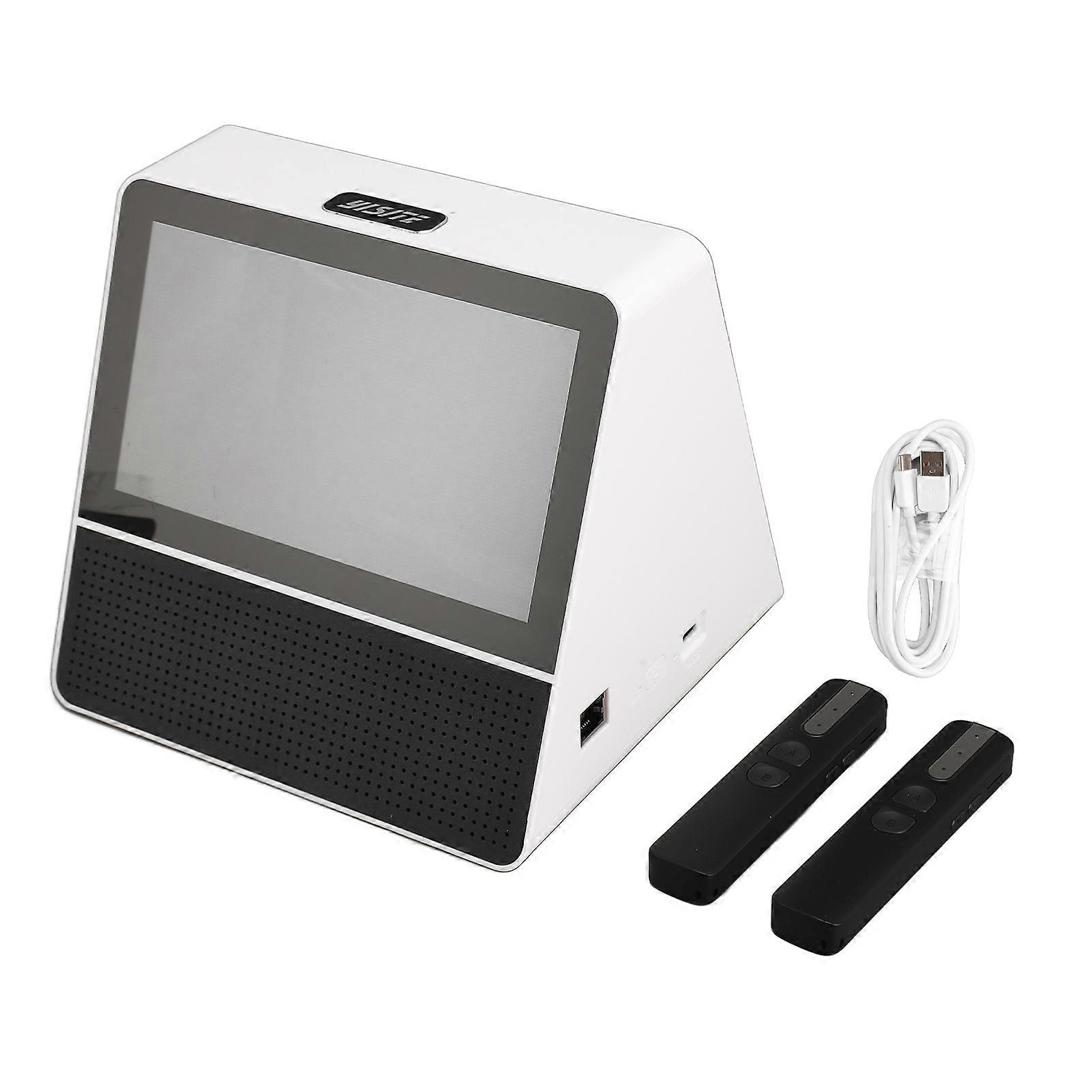 7 inch Dual Touch Screen Translator, 121 Languages, Two-Way Voice, Wi-Fi, RJ45, Wired, with Remote Control