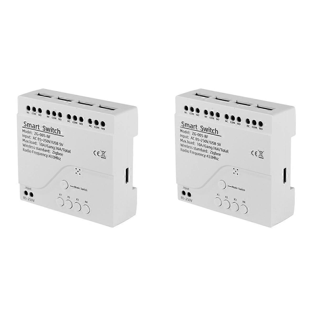 4 Channels Tuya ZigBee Smart Switch Module