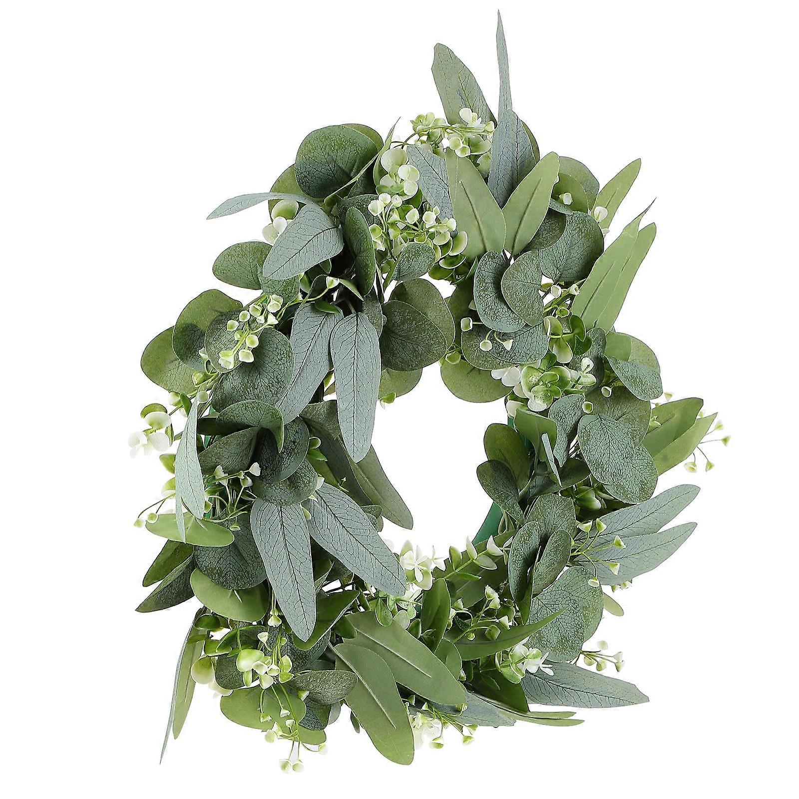 Hanging Eucalyptus Wall Decor Non-wilting 38x35cm 1Pc