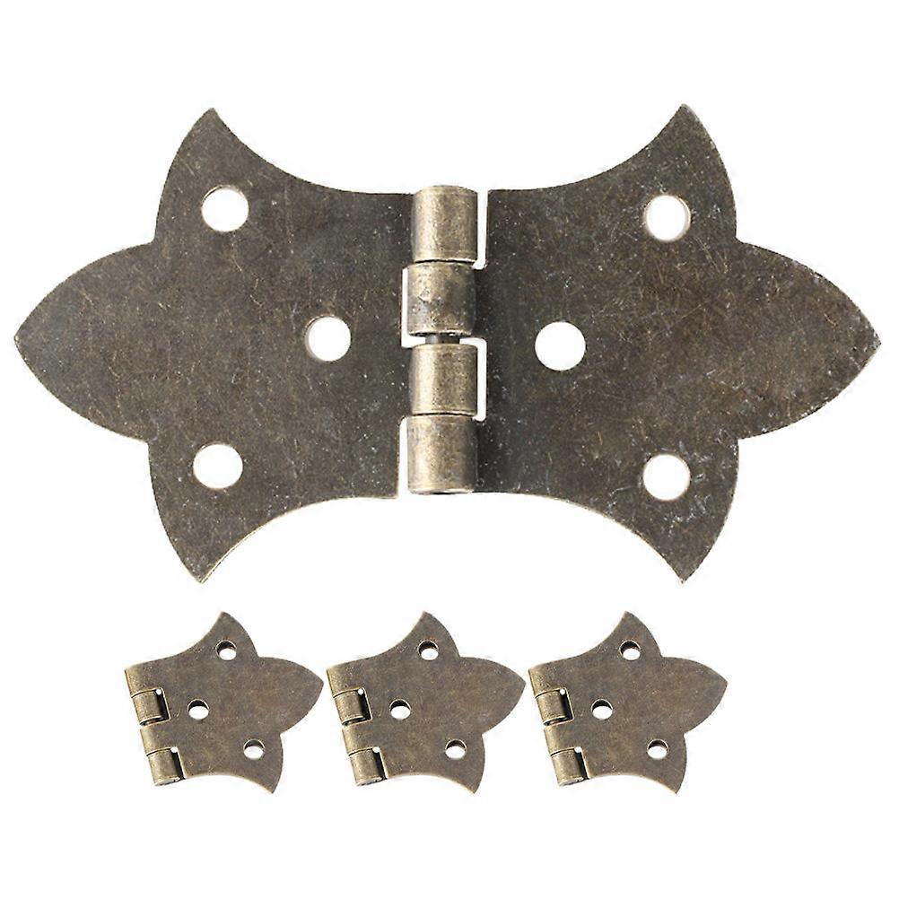 Furniture Hinges Small Box Hinges Noise Free Operation Rust Resistant Technology 5 8x3 2x0 4cm 4Set