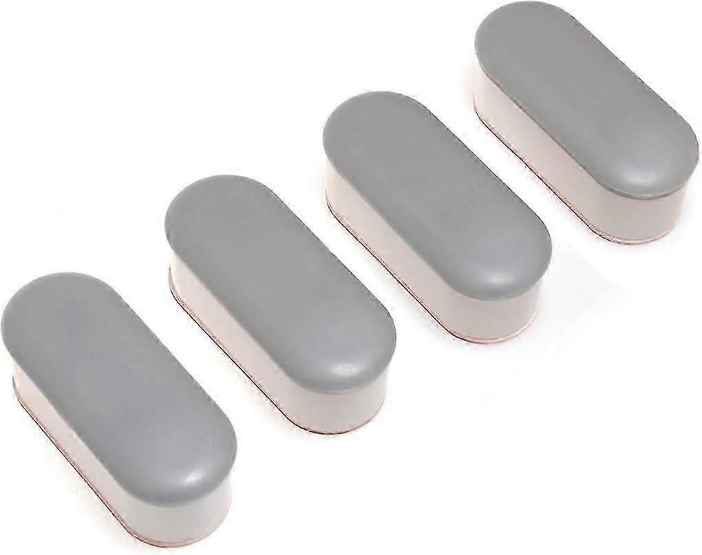 طقم ممتص الصدمات العالمي لمقعد المرحاض من 4 قطع ، يأتي مع مادة لاصقة قوية