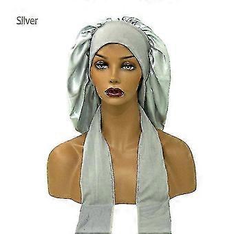 Adjustable Reusable Waterproof Shower Caps for Long Hair