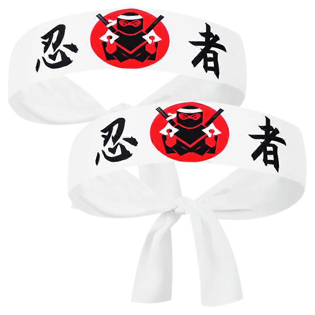 Sports Accessory Samurai Headband Versatile 2Pcs