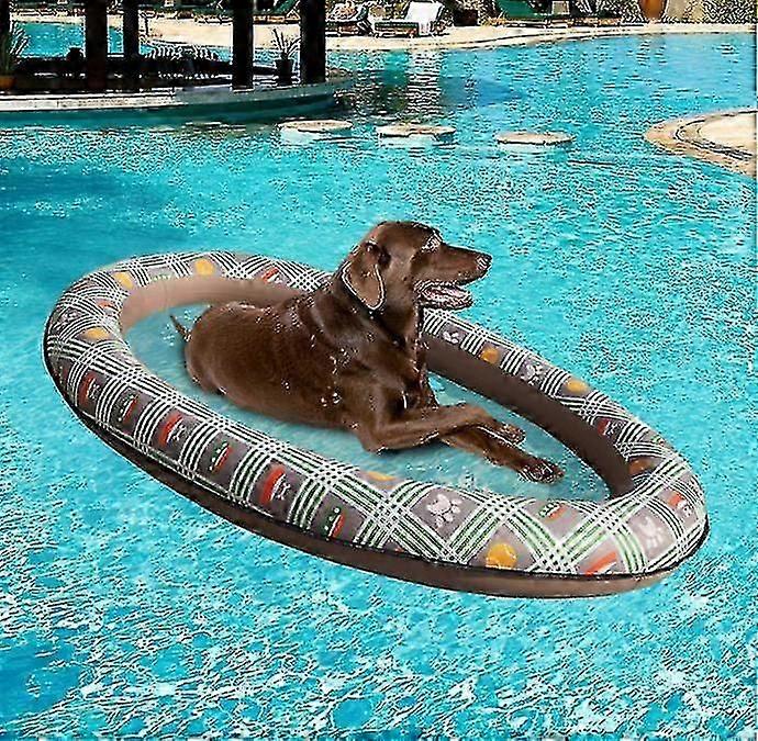 Dog Floats For Pool, Inflatable Pool Float For Dogs Puppies, Large Dog Pool Floats Pet Dog Floating Mat For Summer
