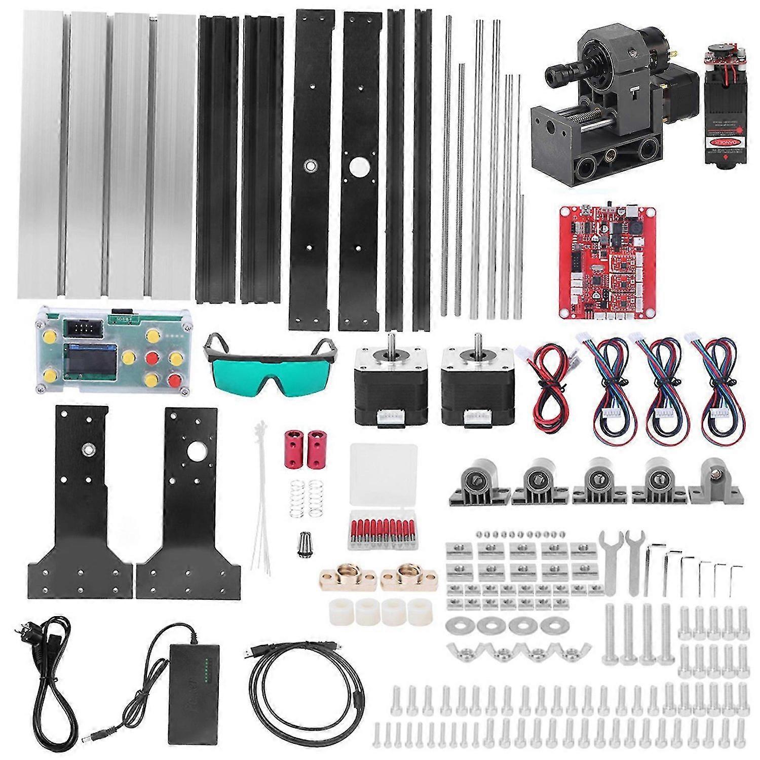 CNC 3018 Pro Mini Laser Engraving Machine Milling Engraver Standard500mW LaserOffline Screen