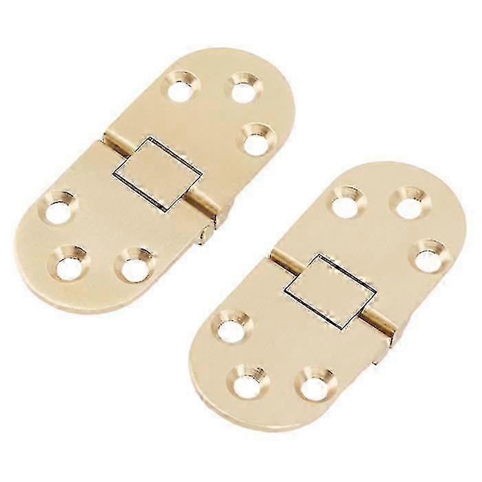180 Degree Folding Table Hinge Rust-Proof Brass Round Edge