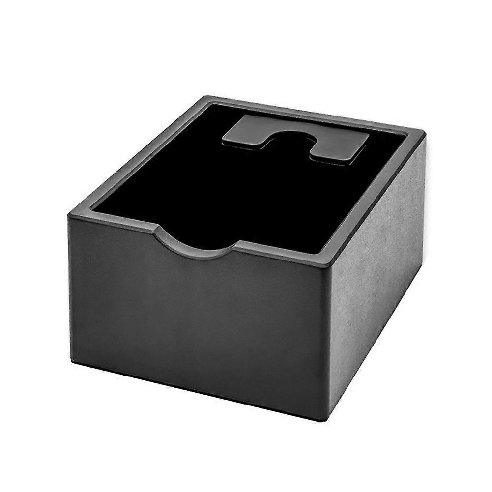 Anti Slip Espresso Coffee Grounds Waste Box Coffee Grounds Box Coffee Grounds Bucket Coffee Grounds Knock Box Black