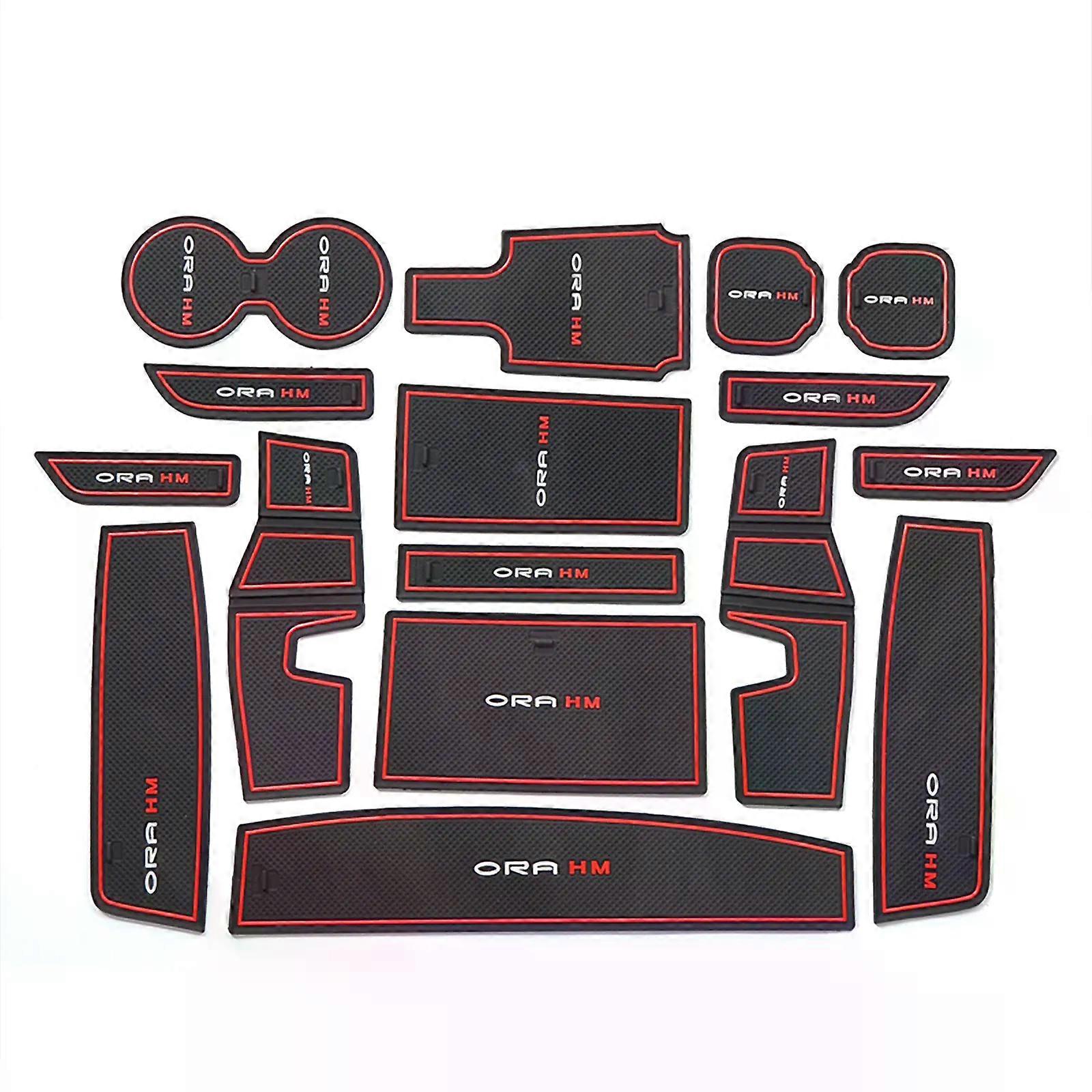 עבור אורה פאנקי חתול נגד החלקה שער חריץ מחצלת מונע החלקה דלת חריץ כרית מחזיק פנים אביזרי גומי