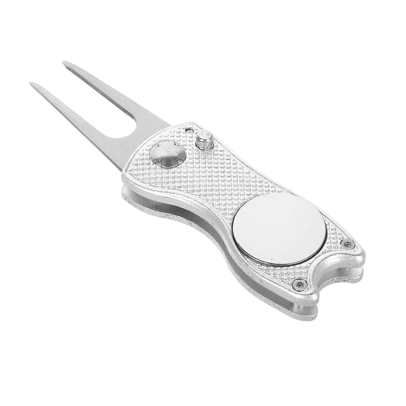 Golf Divot  Tool Foldable and Portable Ergonomic Grip Durable Golf Equipment for Precision Training and Easy Handling