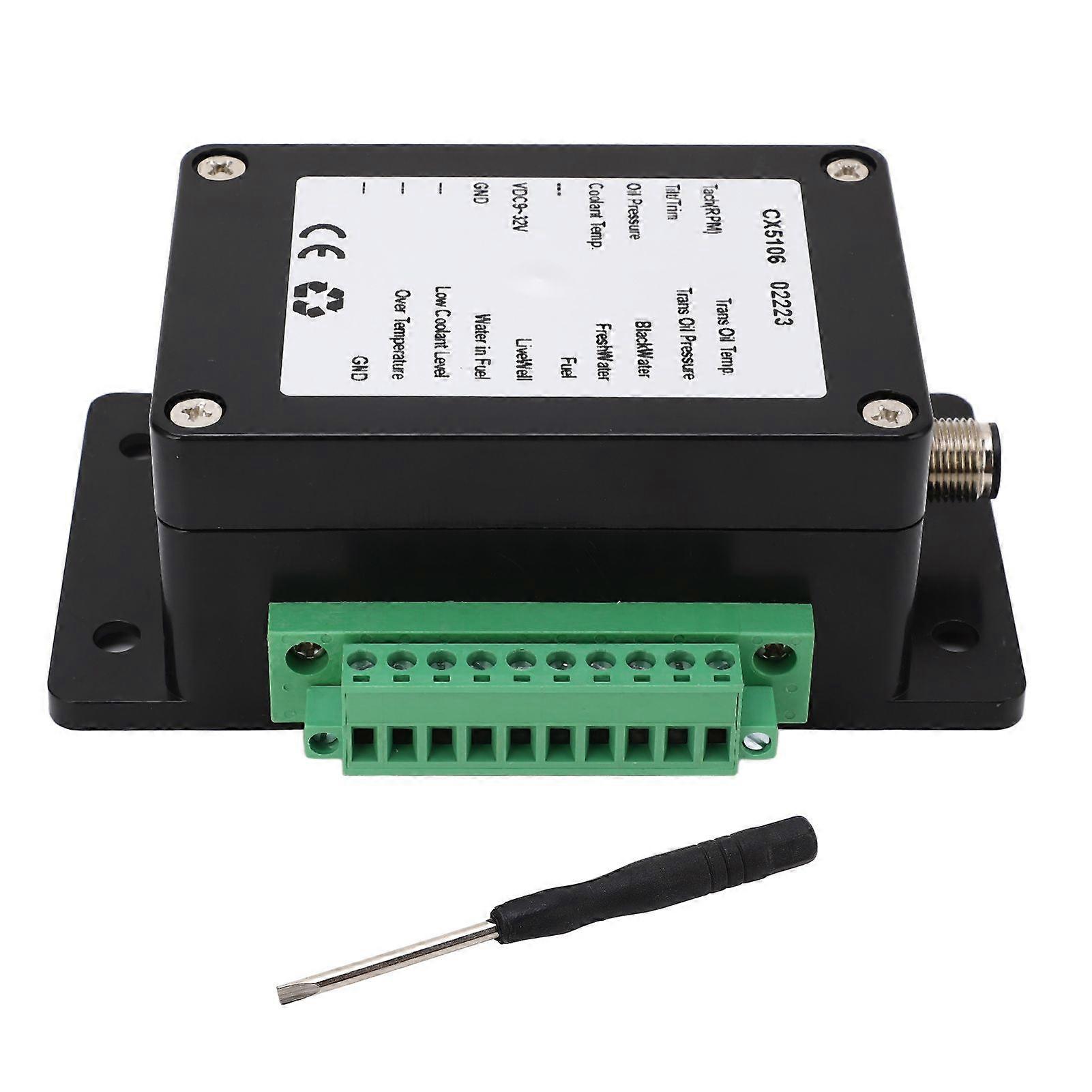 لصندوق محول NMEA 2000 يصل إلى 13 مستشعرا IP67 مقاوم للماء DC 9?32V للقوارب البحرية اليخوت