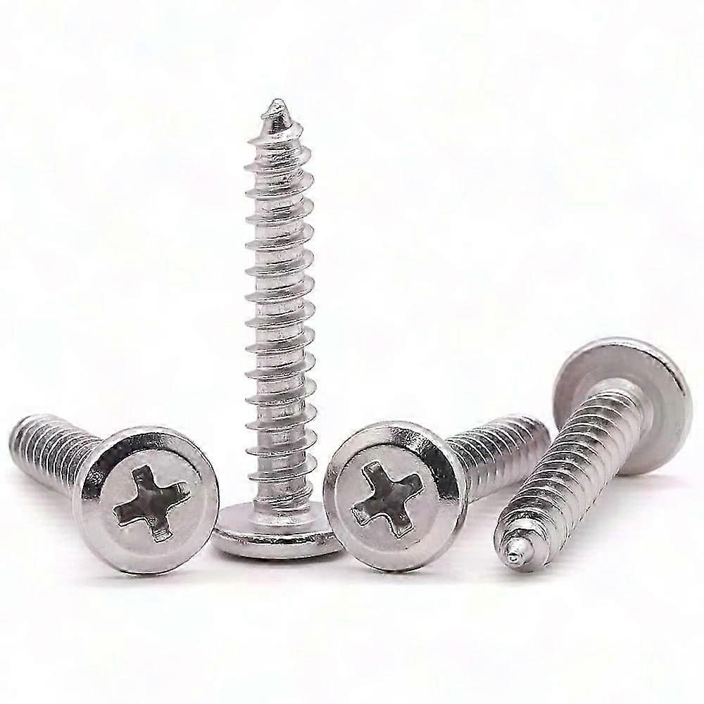 M5 Flat Round Head Phillips Self Tapping Screws