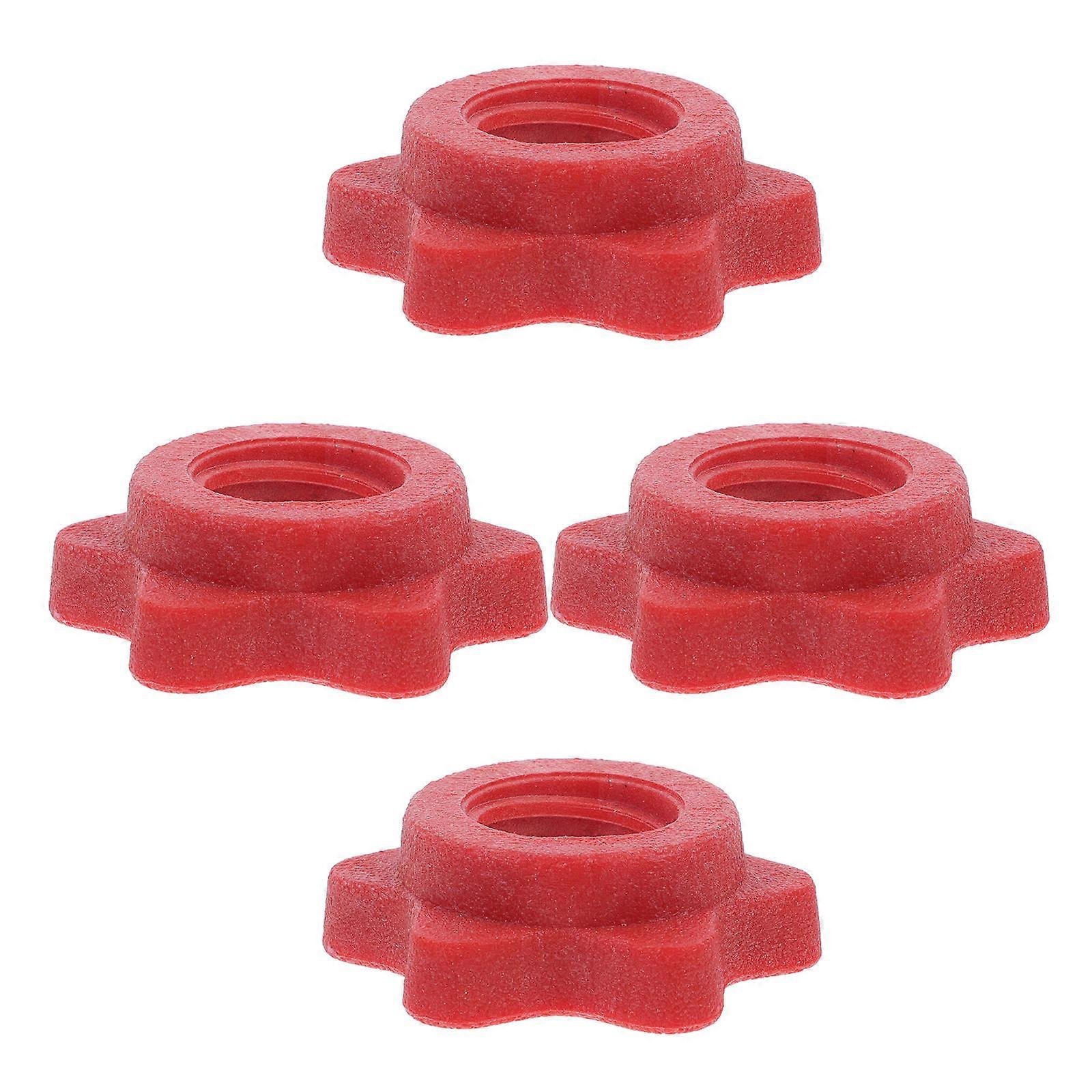4pcs Barbell Nut Anti Skid Barbell Nut Security Accessory