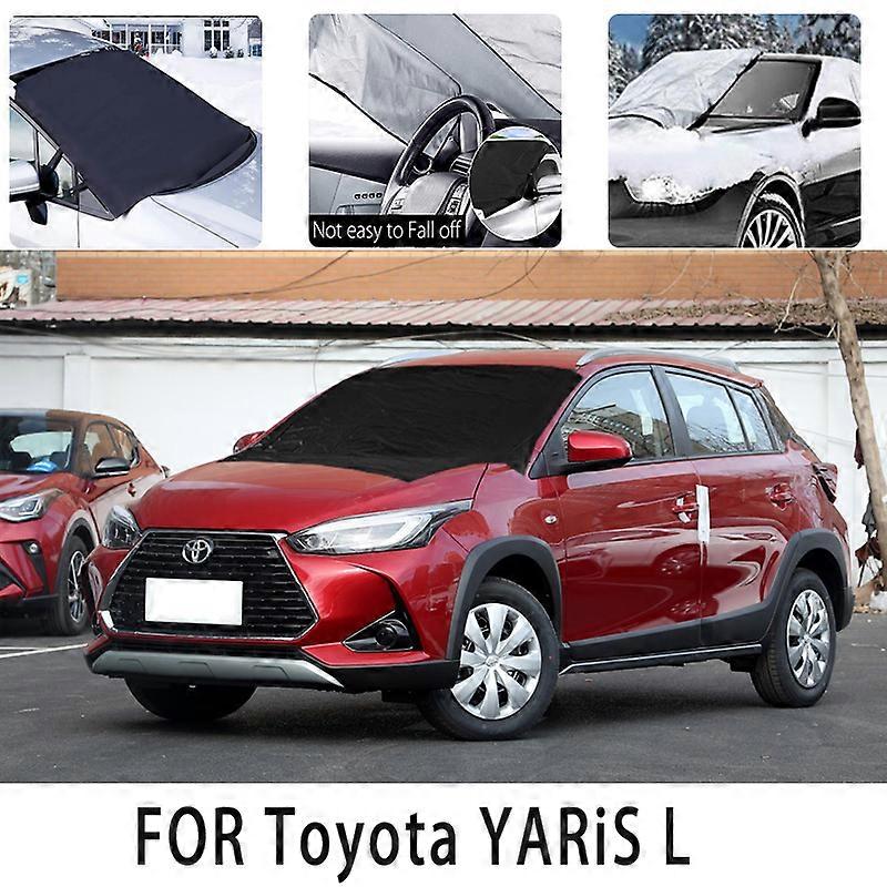 Ισχύει για Αυτοκίνητο snowcover frontcover για Toyota YARiS L αυτόματη θερμομόνωση σκίαστρο Αντιψυκτικός άνεμος Αξεσουάρ αυτοκινήτου πρόληψης παγετού