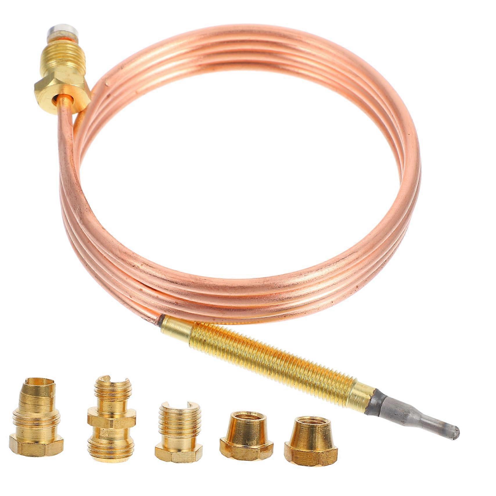 Ersatz Sondensensor Thermoelement Set für Grill Herd Ofen – Gaskamin Thermoelement Kompatibel Einfach Reparierbar