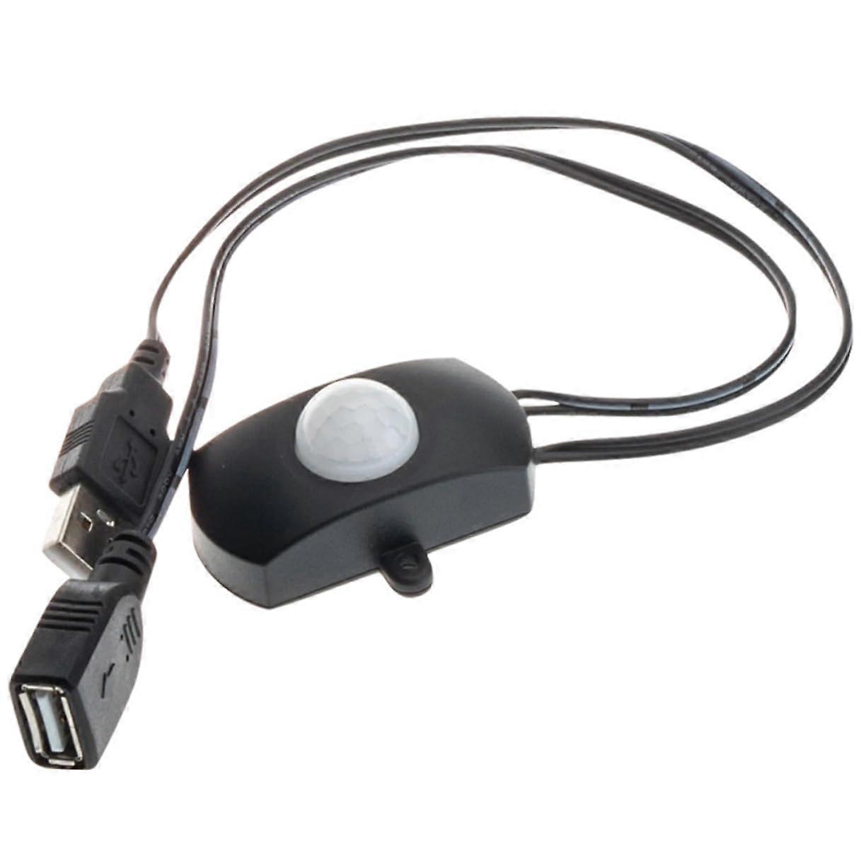 LED Infrared Sensor Switch For Automatic Light Control 110-Degree Detection Angle Stairs And Bathroom USB Compatible