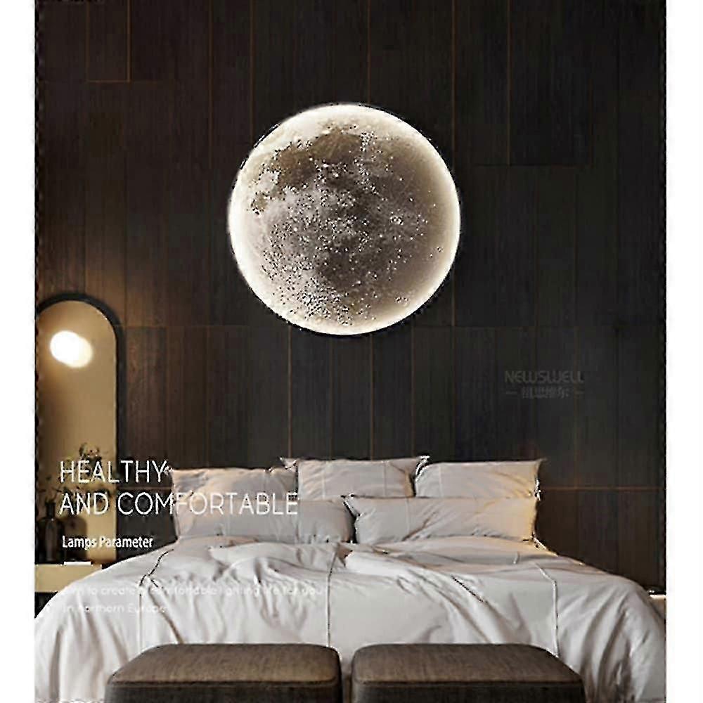 Led Luzes de Parede Lua Interior, Simplicidade Quarto Sala de Estar Fundo Parede Arandela Luz Lua Illum