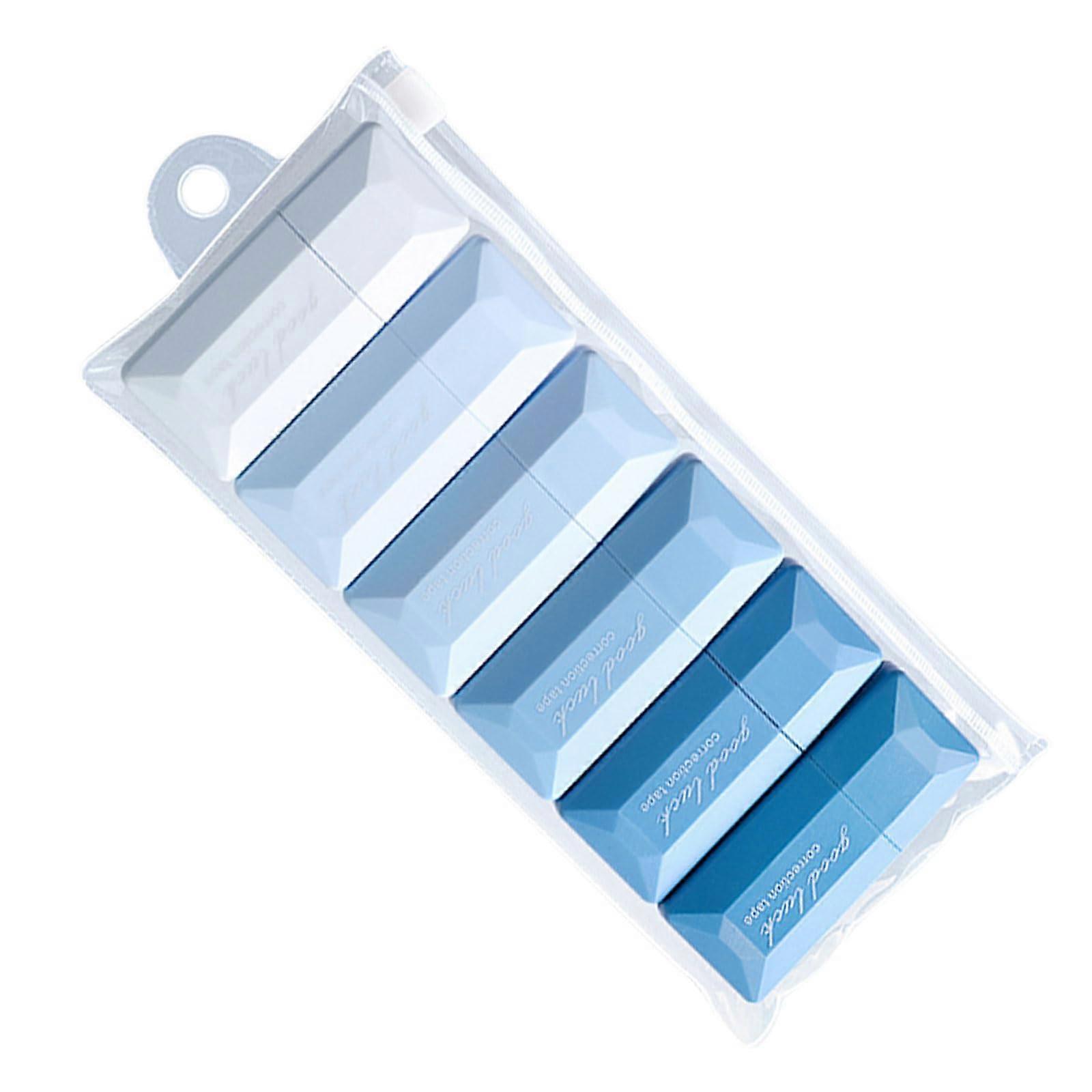 Correction roller with large capacity, for school, office, students, 6 pieces