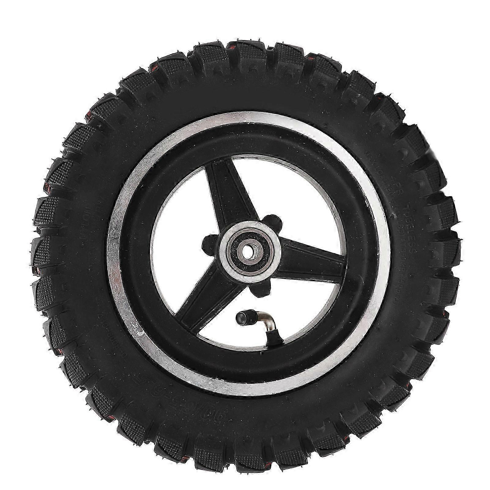 Pneu de 6,5 polegadas com aro para mini motocicletas - tração e estabilidade aprimoradas