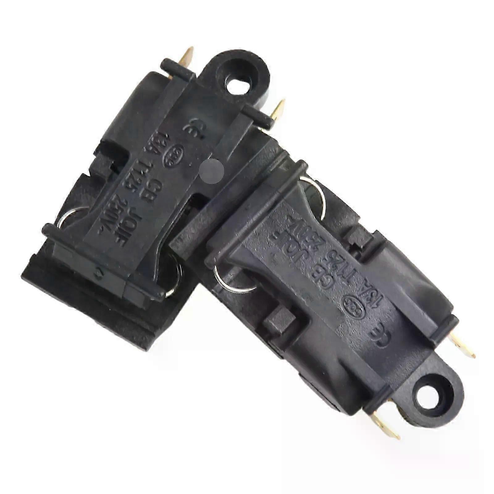 2PCS 13A/16A Power Off Electric Kettle Switch Black Thermostat Switches Steam Kitchen Accessories Home Repairing Supplies