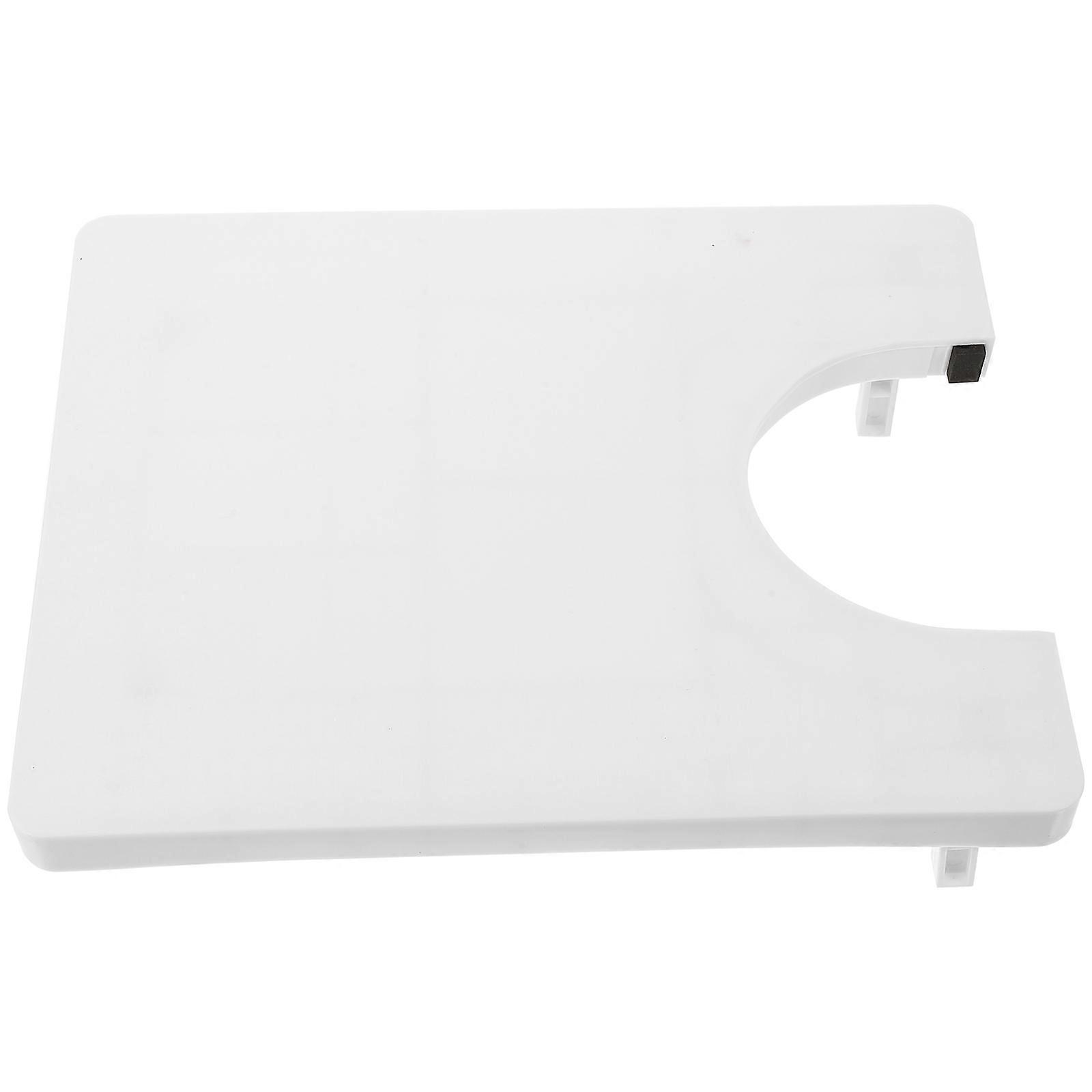 Sewing Table Extension Board for Home Use White Plastic Compact Size Ideal for Easy Sewing 1 Piece