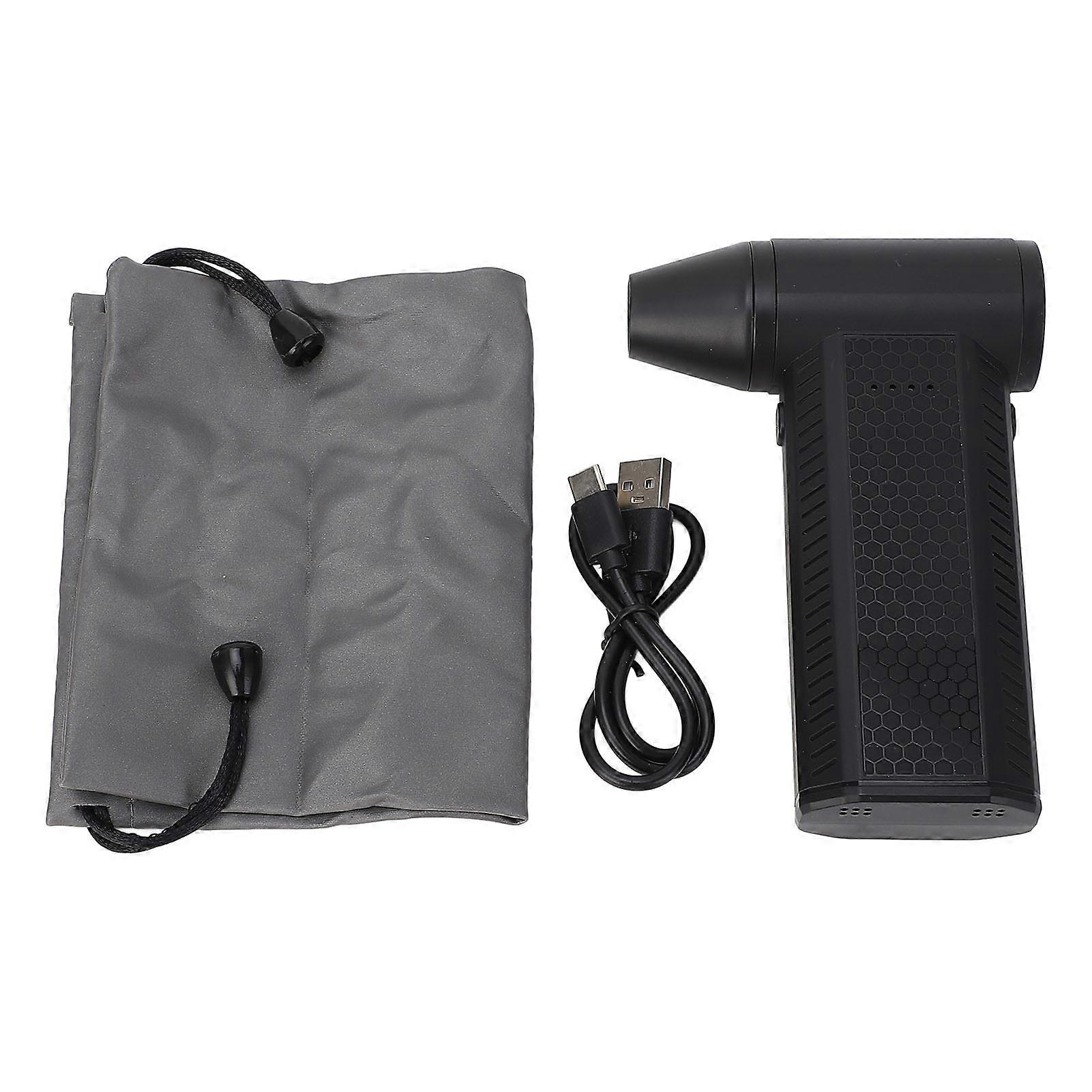 Portable Air Blower 130000RPM Speed 52 M/S 4 Gears Adjustable Compressed Air Duster for Keyboard