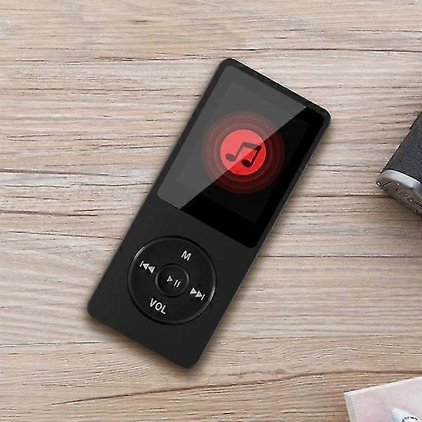 64GB MP3 Player with FM Radio and Voice Recorder, Ultra-Thin Music Player with Video Playback, Text Reading