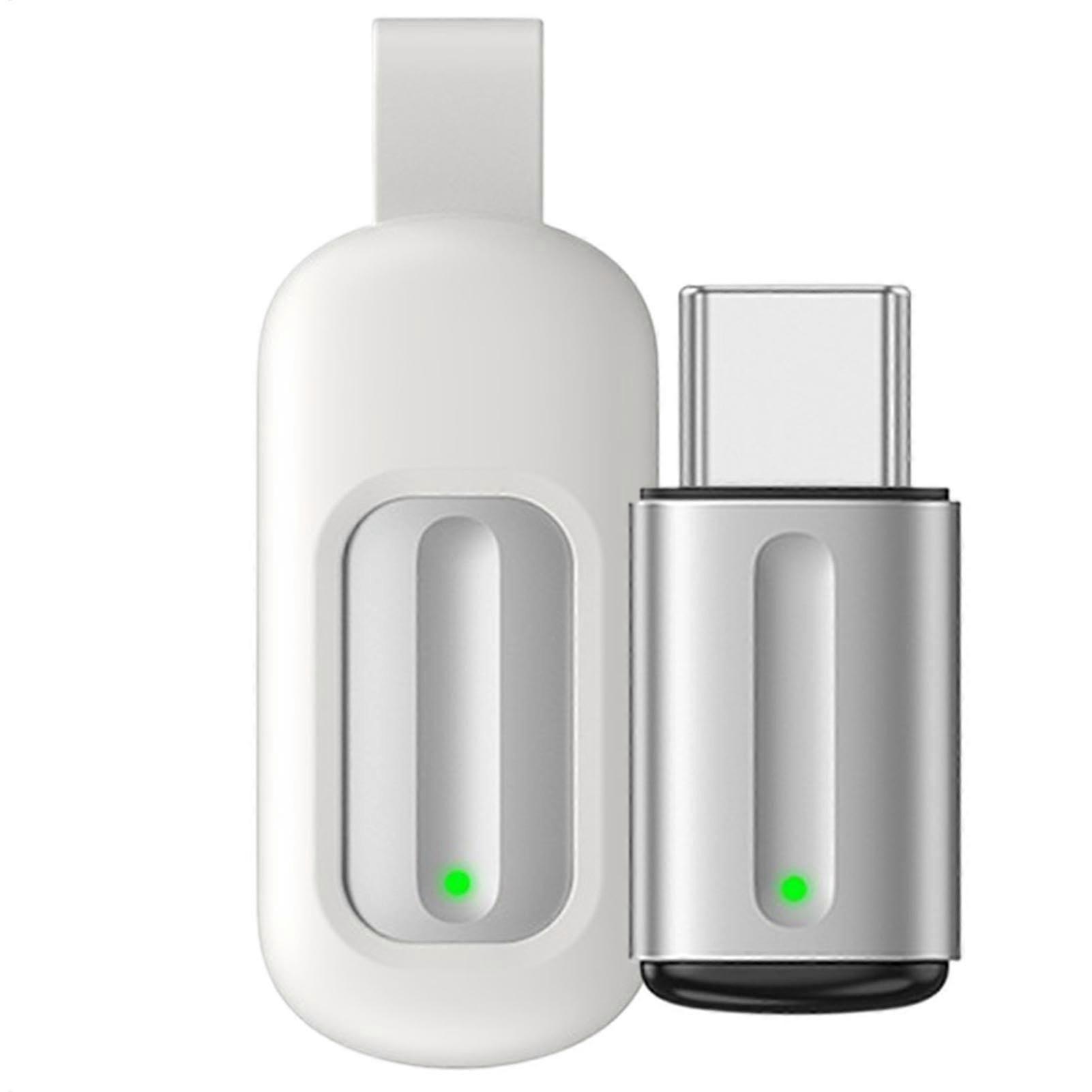 Smartphone IR Remote Control Adapter for Home Appliances, Silver Plug Electronics for Classroom and Dormitory Use