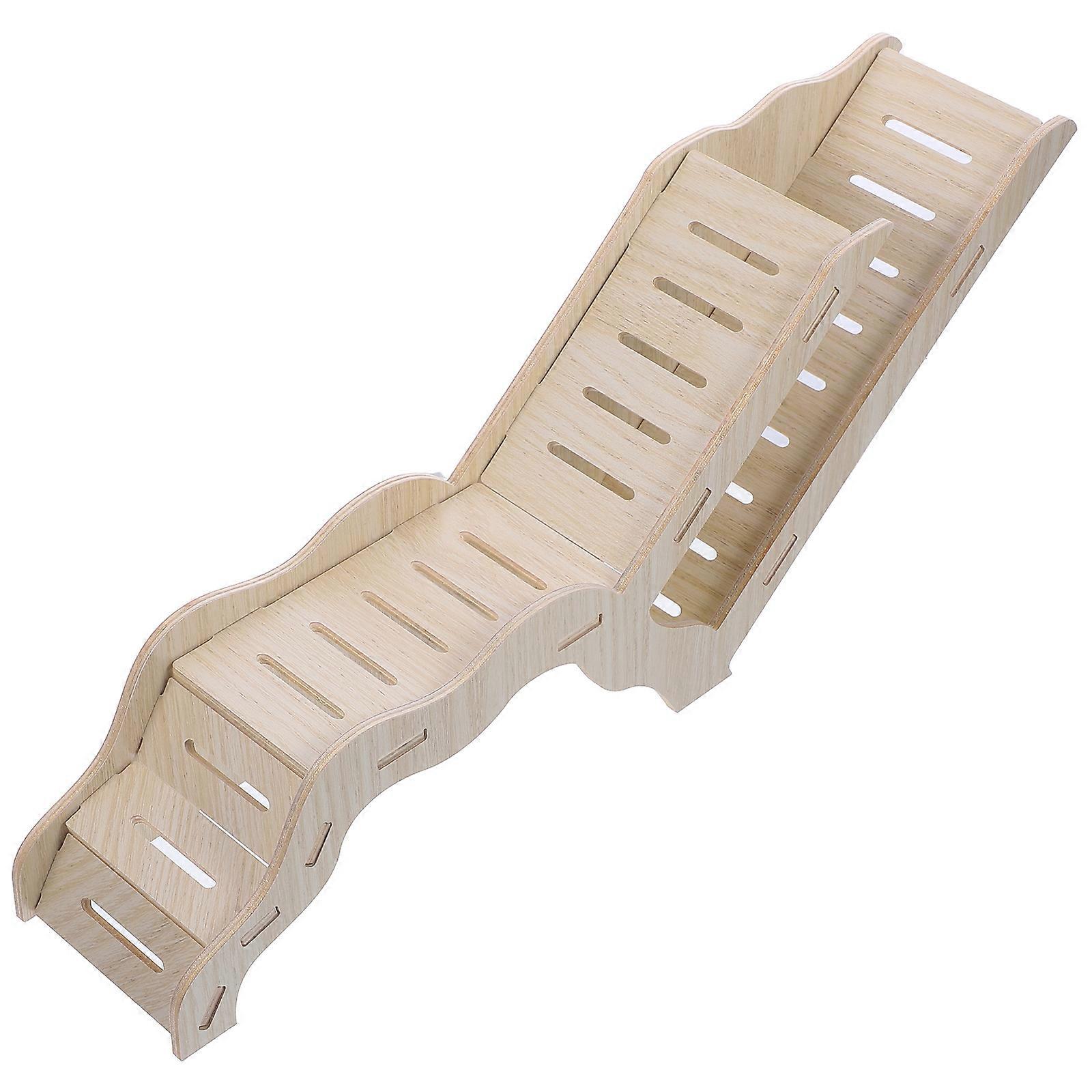 Hamster Ladder Hideout Small Pets Exercising Nest Guinea Pig Hideout Nest for Playing Resting Sleeping