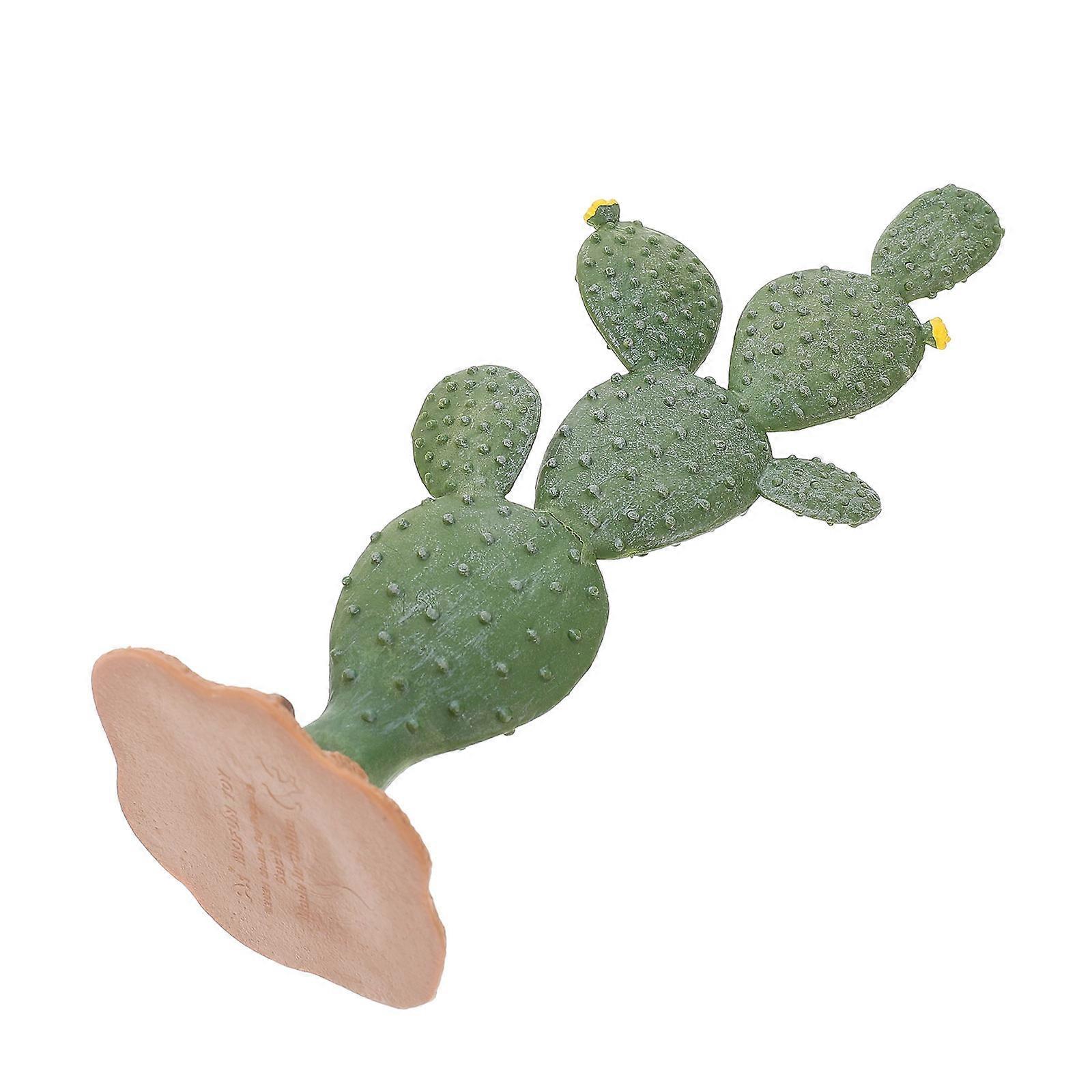 Simulation Cactus Decor Resin Cactus Model For Table Layout Creative Cactus Shape 13.8X5.2cm 1Pcs
