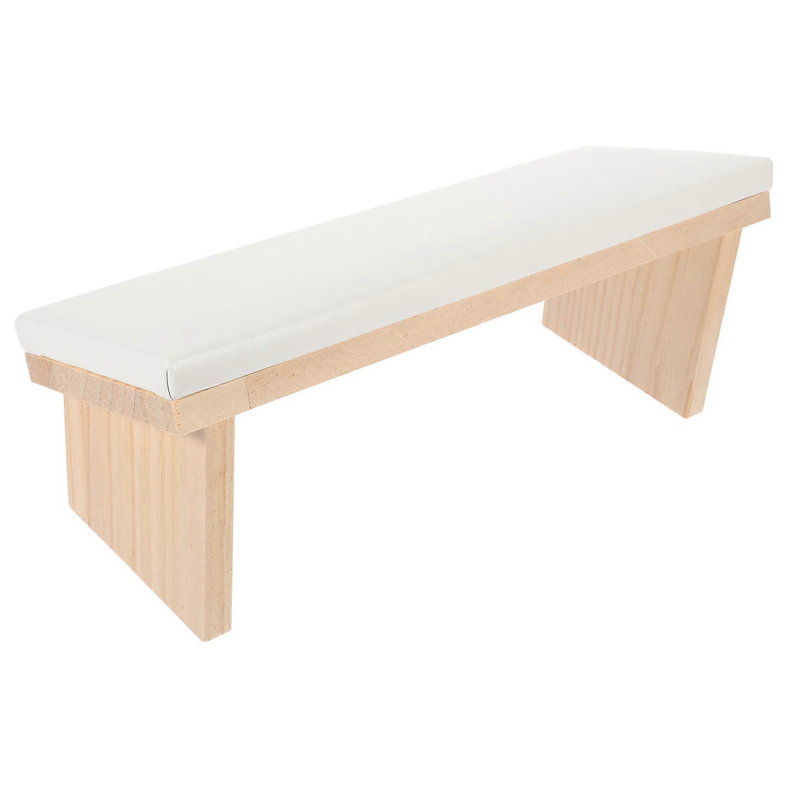 Ergonomic Nail Arm Rest Stand Comfortable Hand Support Cushion for Nails and Toenails, Sturdy Faux Design for Professionals and Enthusiasts