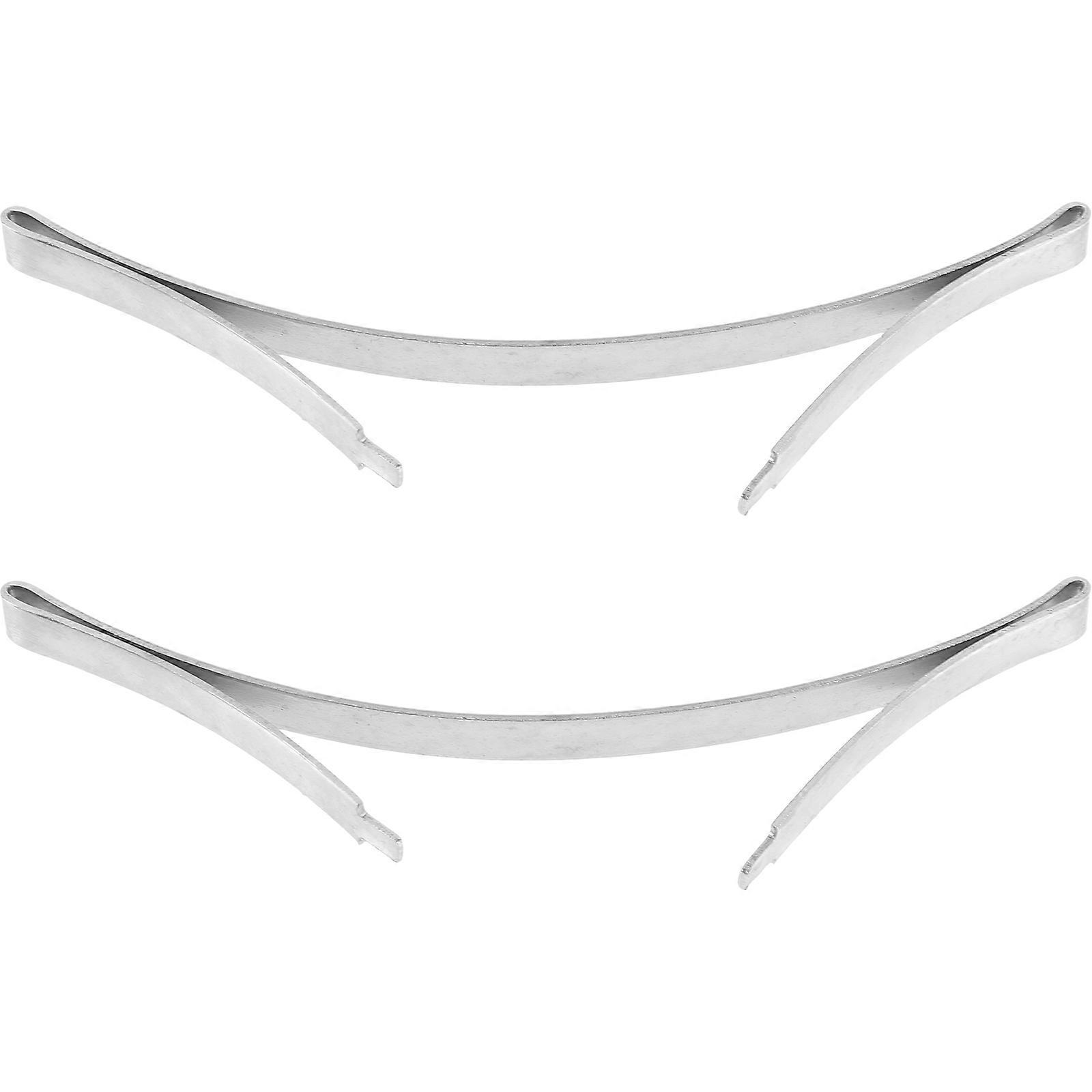 Bottom Track Positioner 2Pack Manganese Steel Sliding Door Fittings Designed For Wardrobe Maintenance And Door Replacement For Homeowners