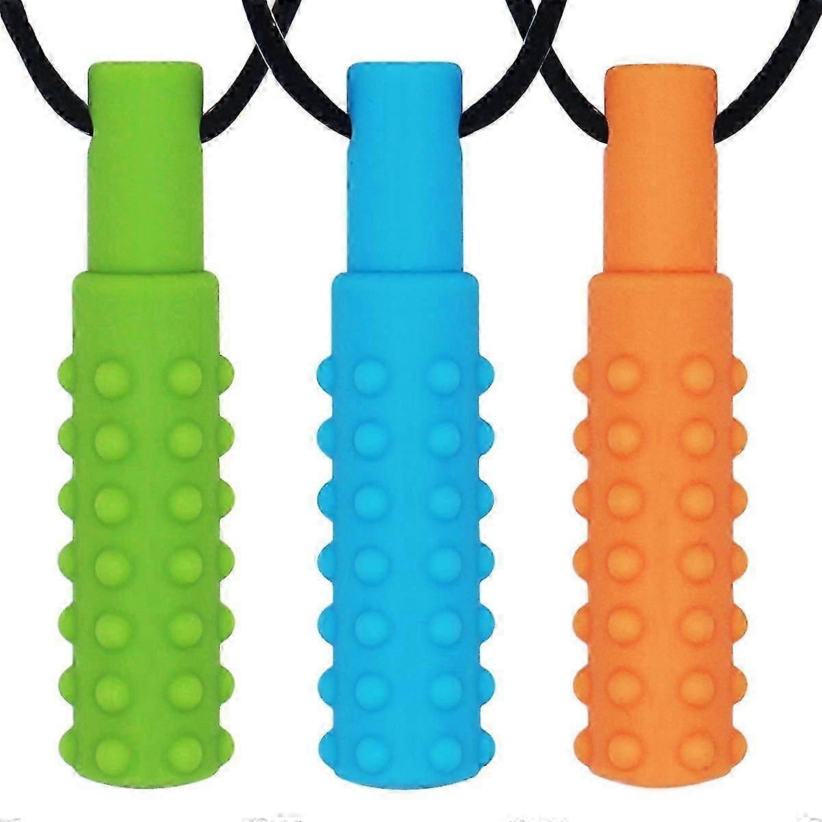 Sensory Chew Necklace (3 Pack) - Στοματικά Παιχνίδια Οδοντοφυΐας για τον Αυτισμό