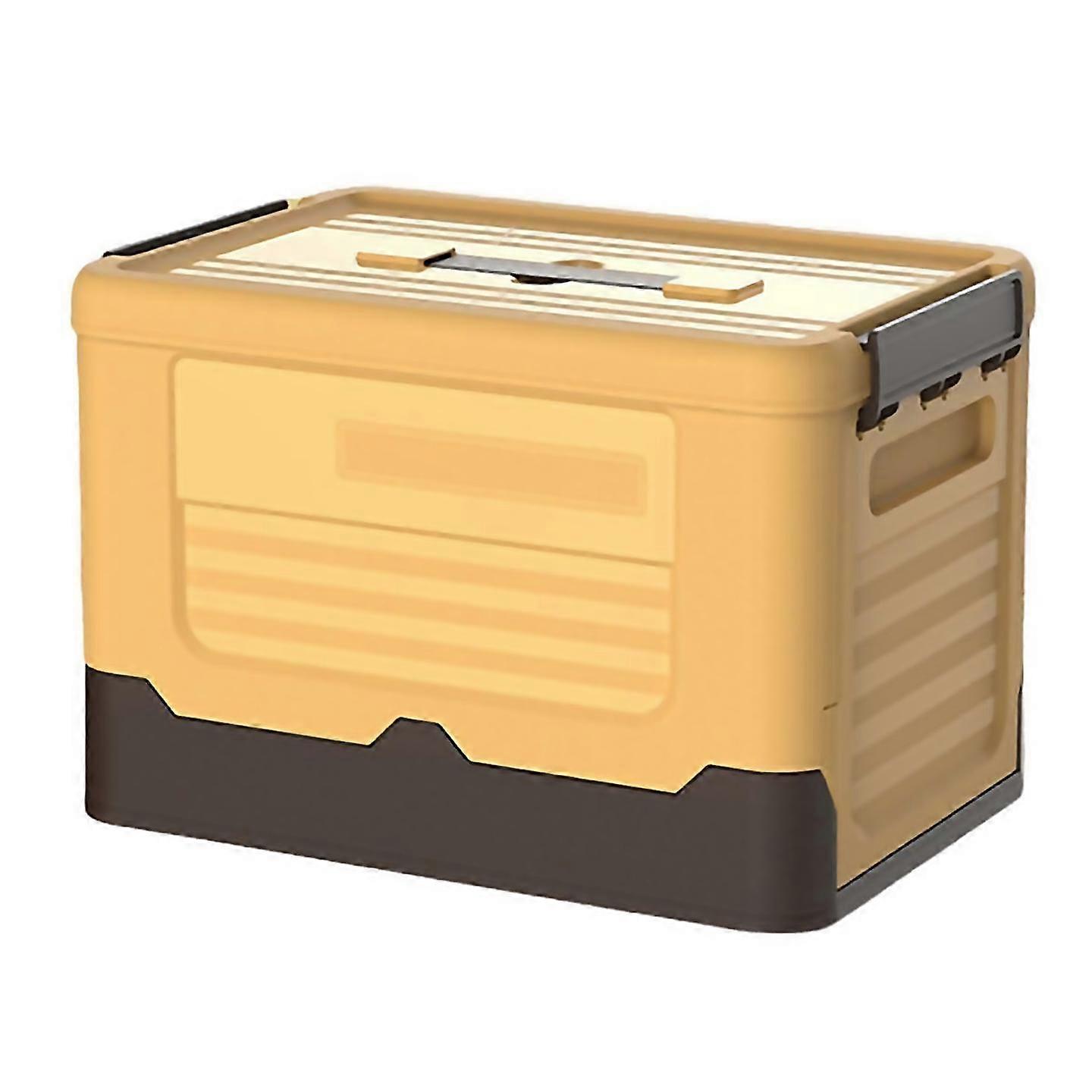 Folding Storage Box Multifunction Foldable Organizer Container Uk Yellow