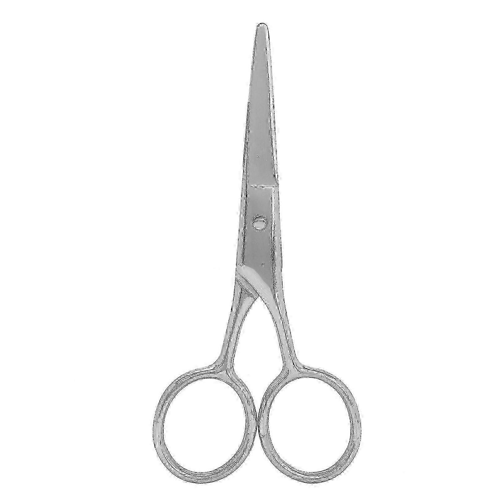 Beard Scissors Stainless Steel Men Facial Beard Mustache Trimming Grooming Scissors