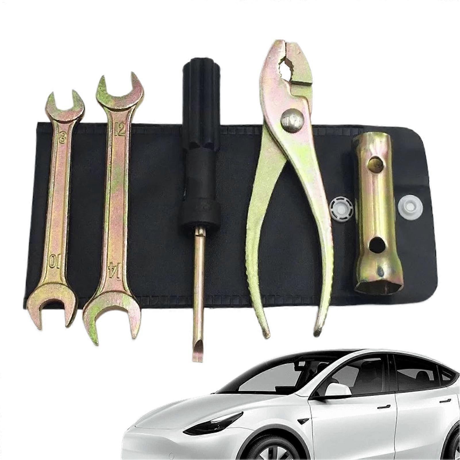 Multifunctional Socket Wrench Tool Set for Motorcycles, 1.8cm Spark Plug Socket and Screwdriver Pliers Accessories