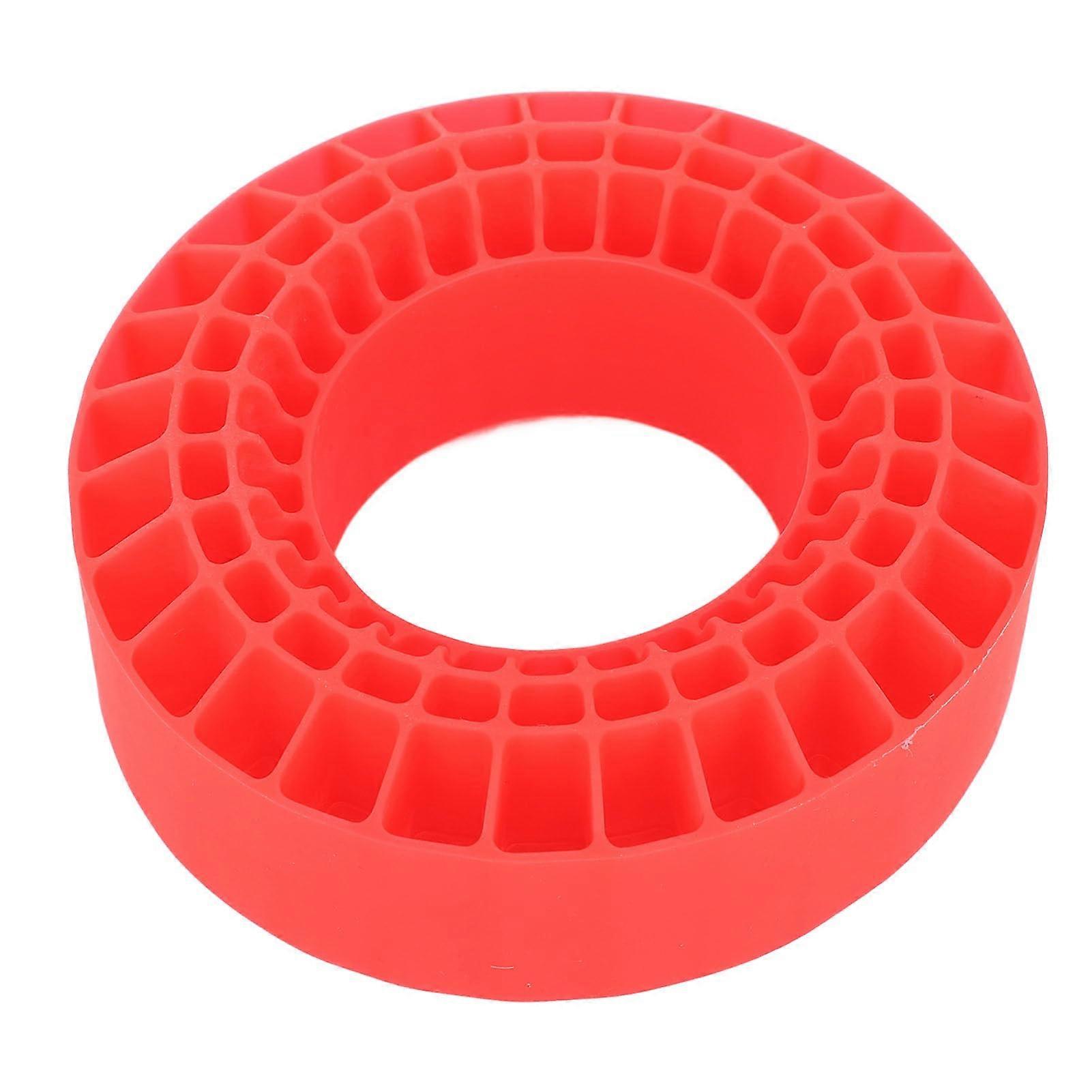 RC Car Tire Foam Insert Set Of 4 Waterproof Hollow Foam For 1/10 RC Car Red
