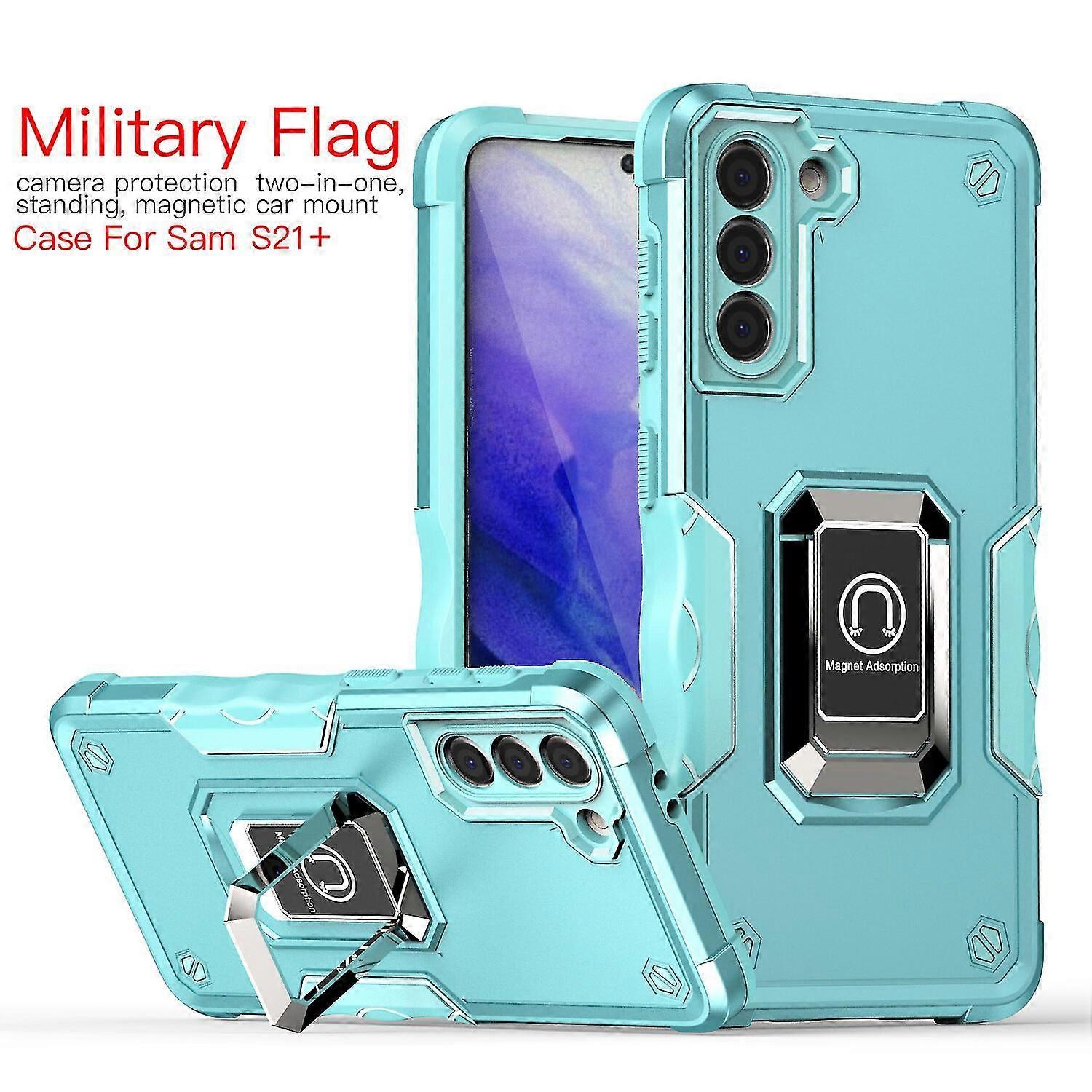 Case for Samsung S21 Plus Shockproof Magnetic With Ring Holder