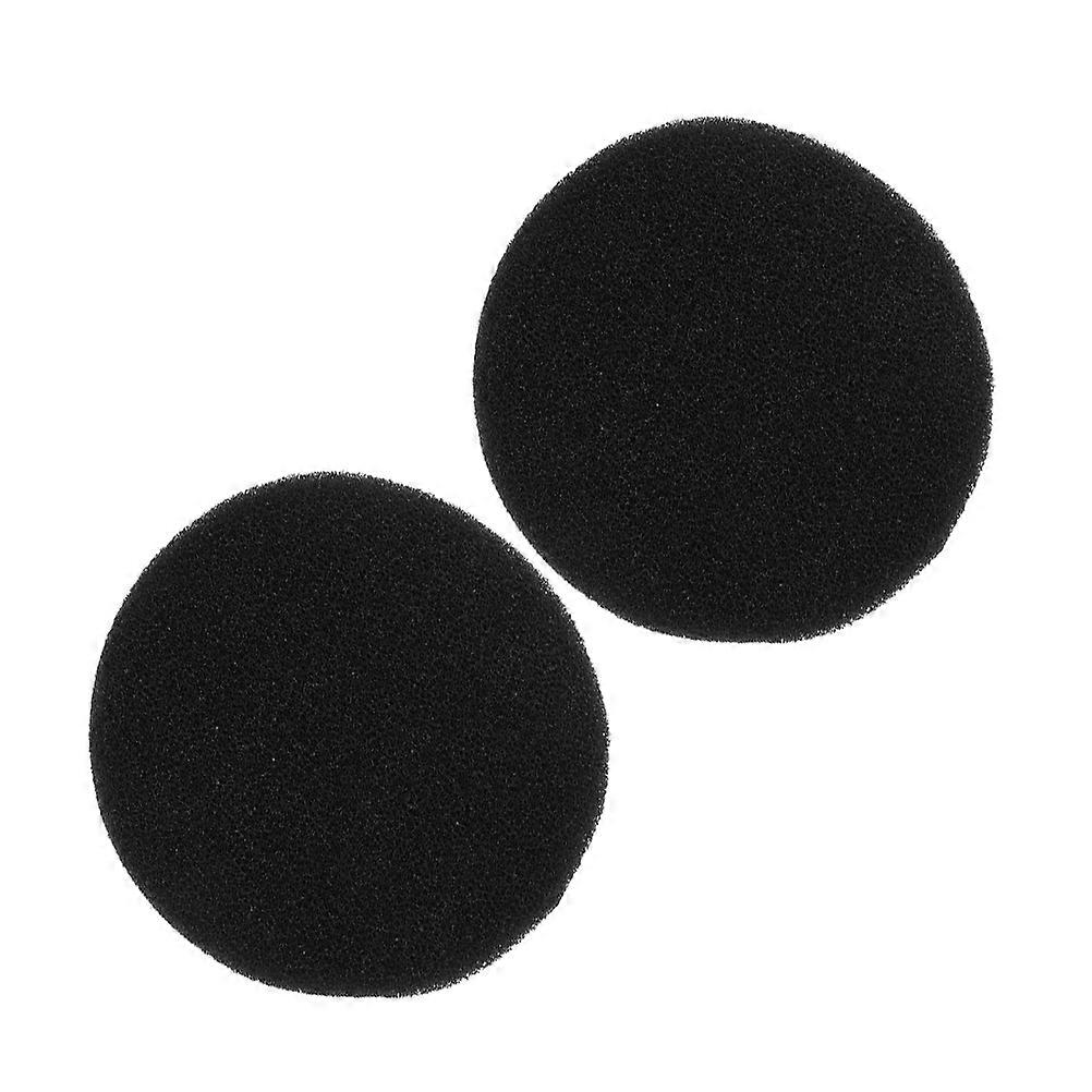 Durable Black Filter Pads For Aquariums 2Pcs Non-Deformable Water Filtration For Aquarium Owners