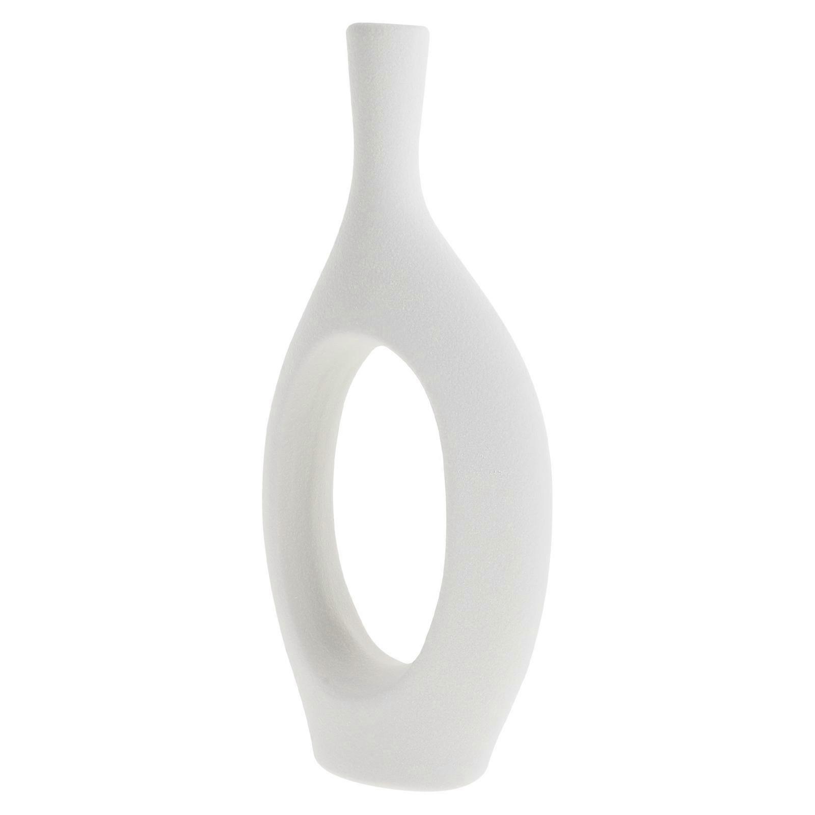 Ceramic Vase Unique Flower Holder Decorative Office and Home Vase for Dried Flowers