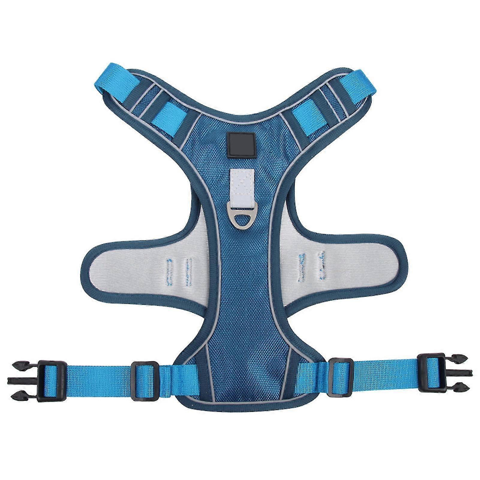 2025 Dog Harness Soft Adjustable Escape Proof With Reflective Tape